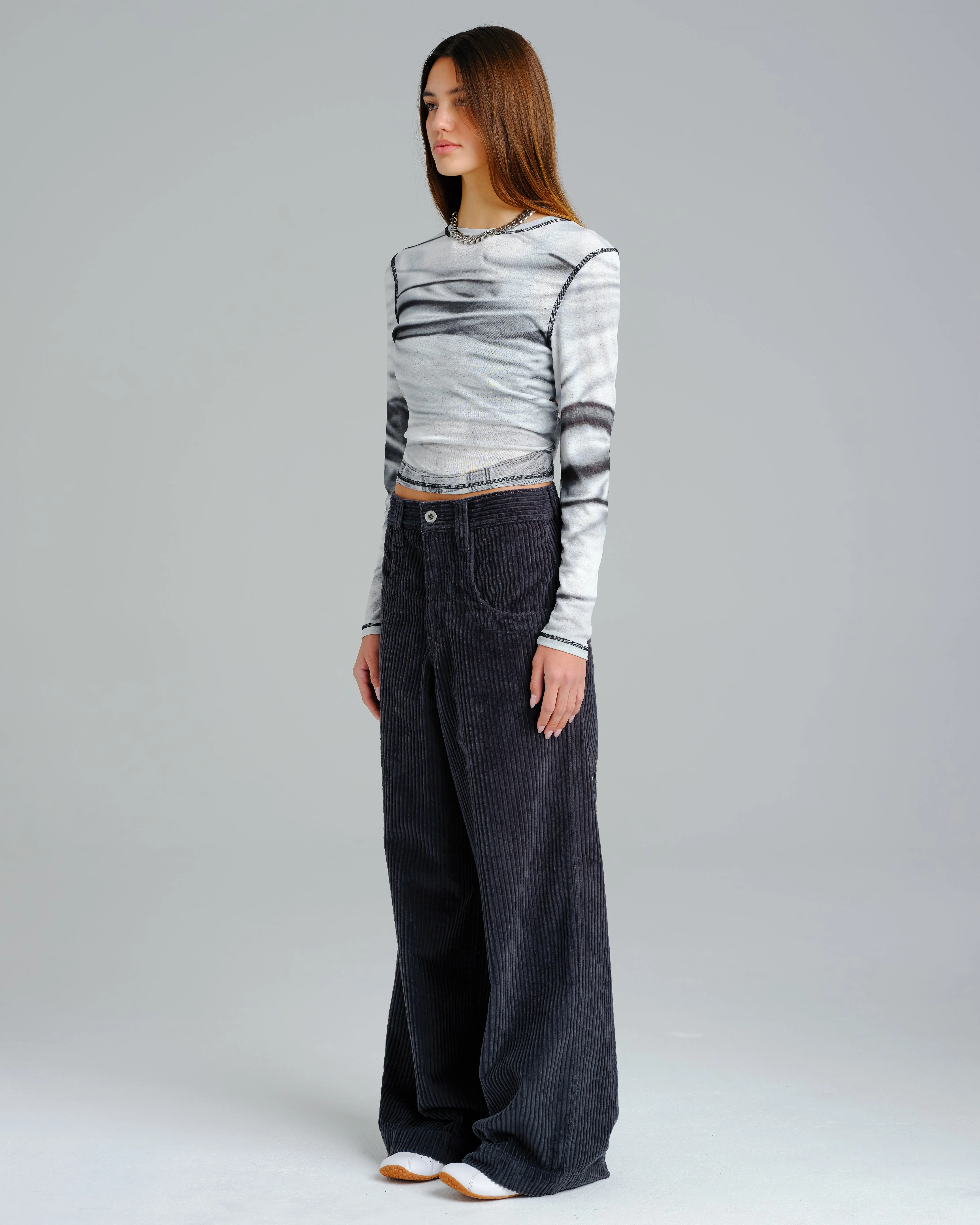 W101 Twin Cannon. 26". 4 Wale Corduroy. Magnet. NEW sold by JNCO product image thumbnail 3