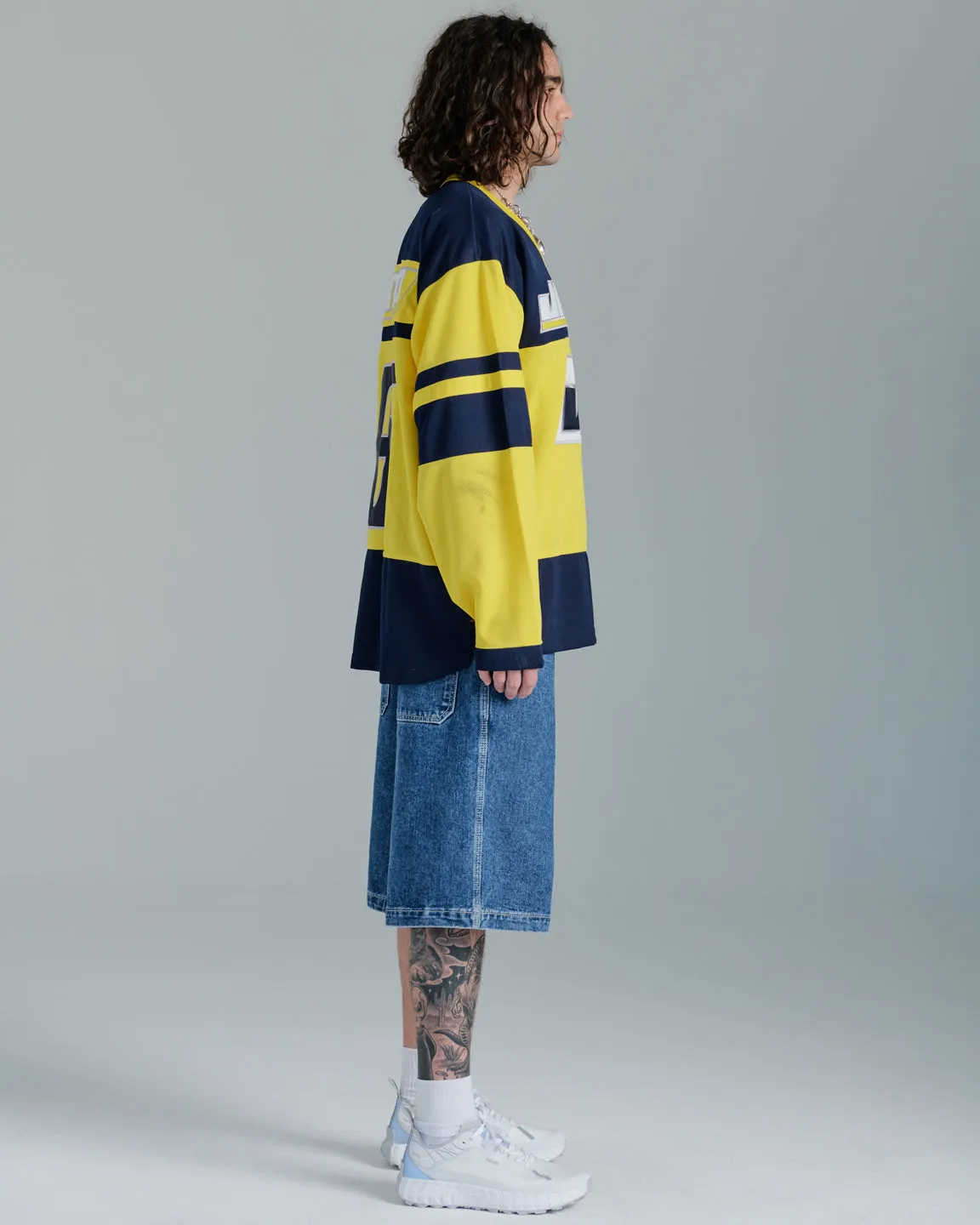 179 Pipes Shorts. 14" Inseam. Dark Stone. sold by JNCO product image thumbnail 4