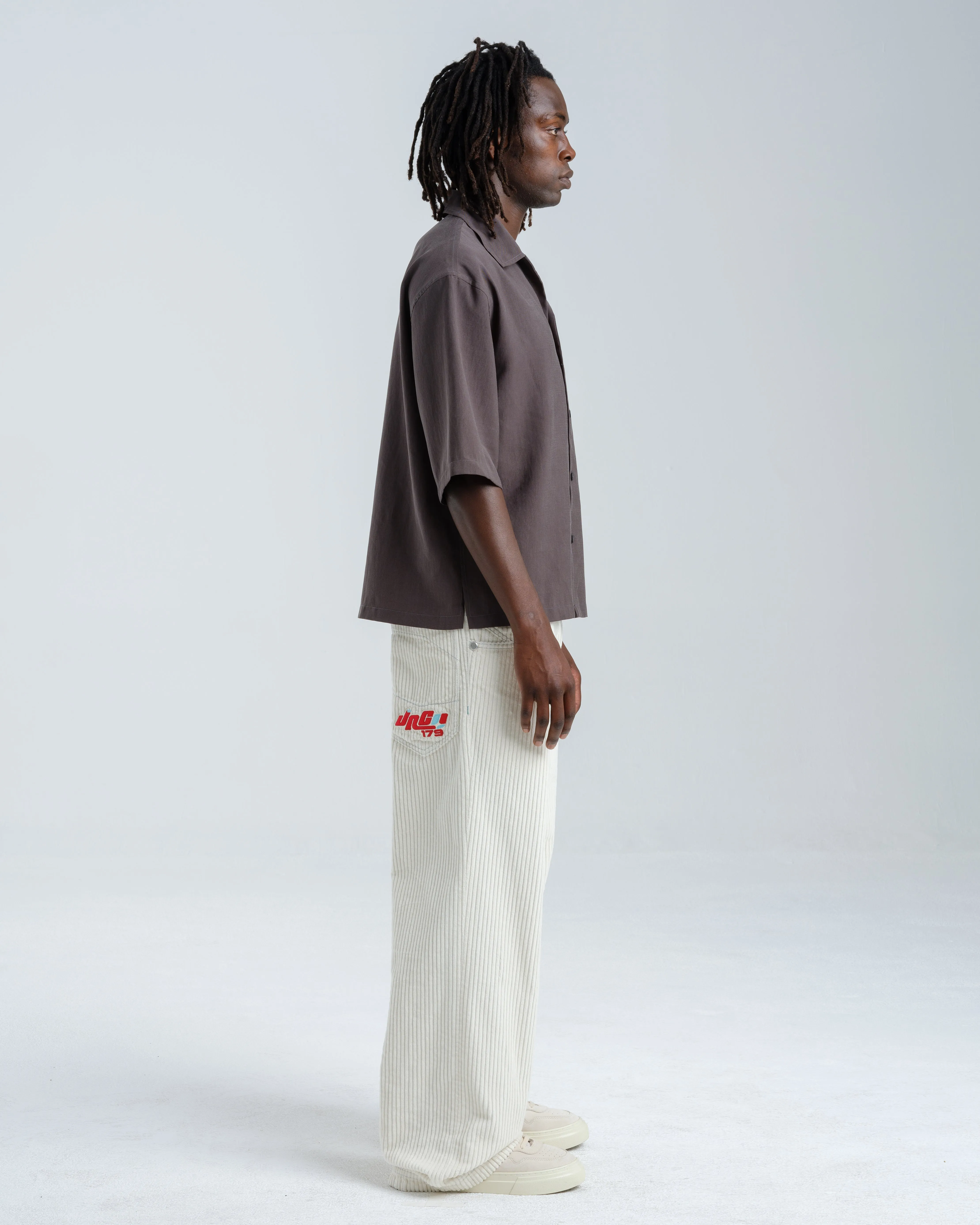 1179 Easy Wide Pipes. 23". 4 Wale Corduroy. Tofu. sold by JNCO product image thumbnail 5