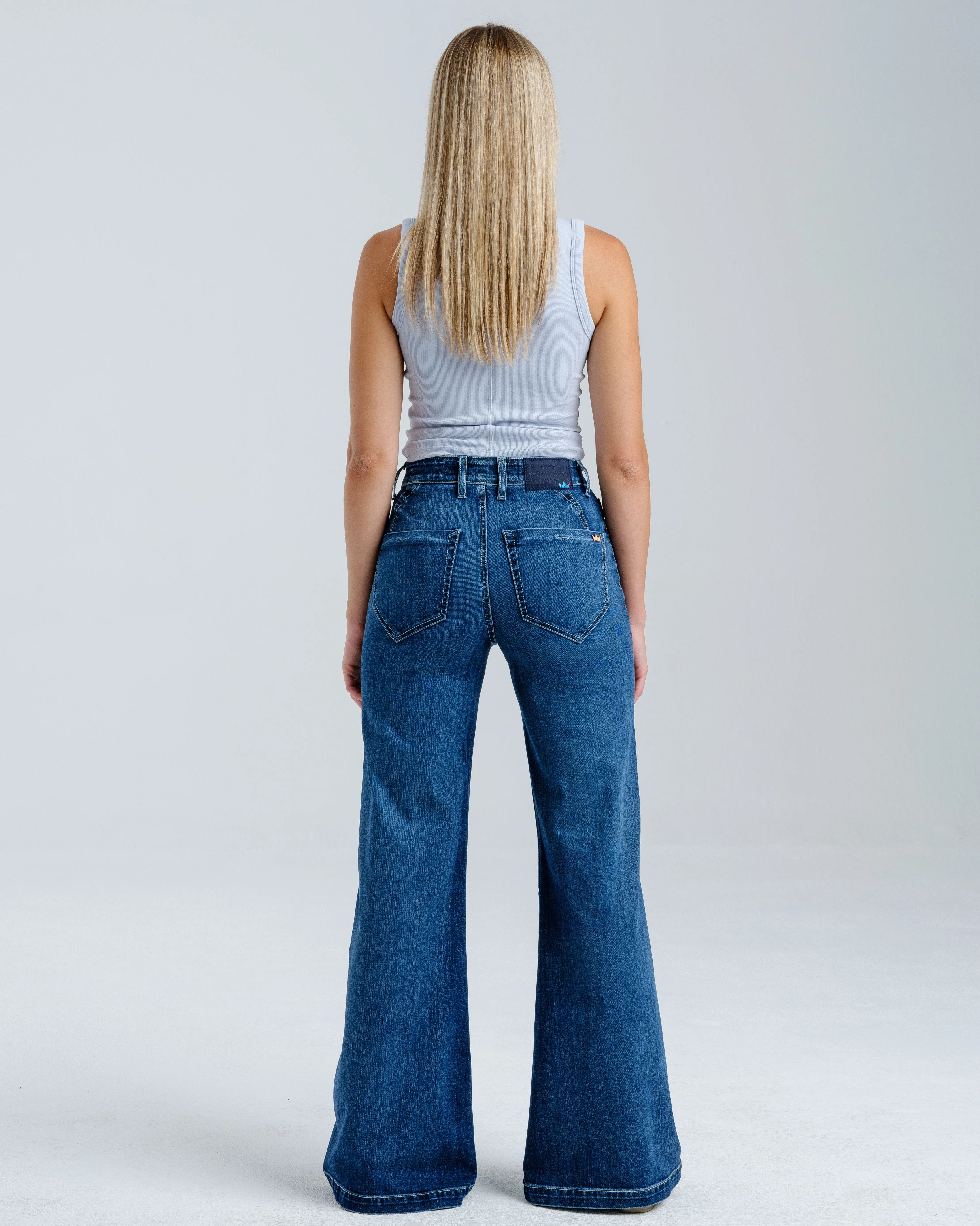 Vivianite. 28". Hand-Sand Dark Stone. sold by JNCO product image thumbnail 2