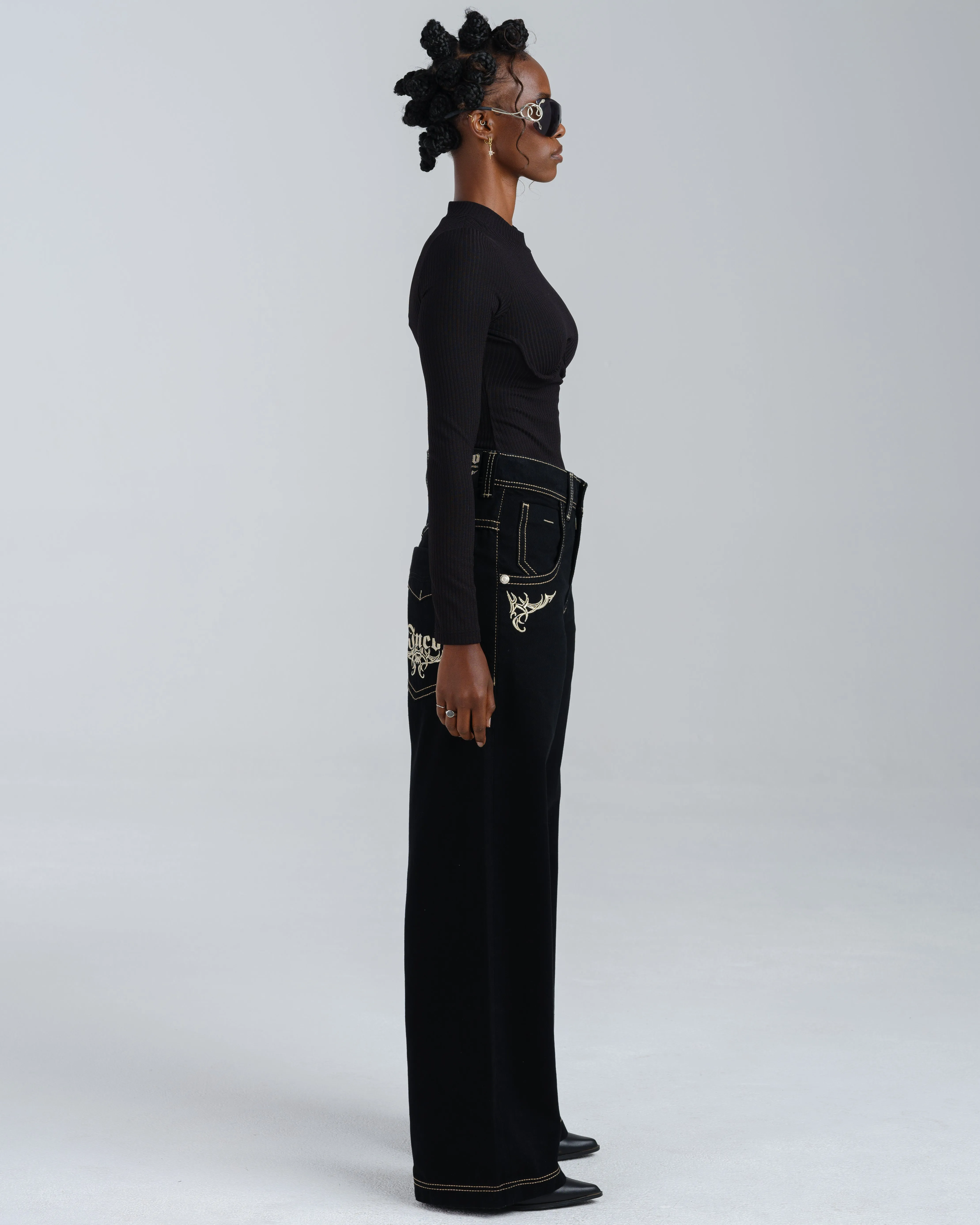 W Karatz. 23". Jet Black. sold by JNCO product image thumbnail 5