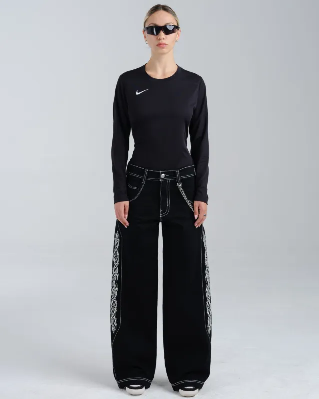 W Majestik. 23". Jet Black. sold by JNCO