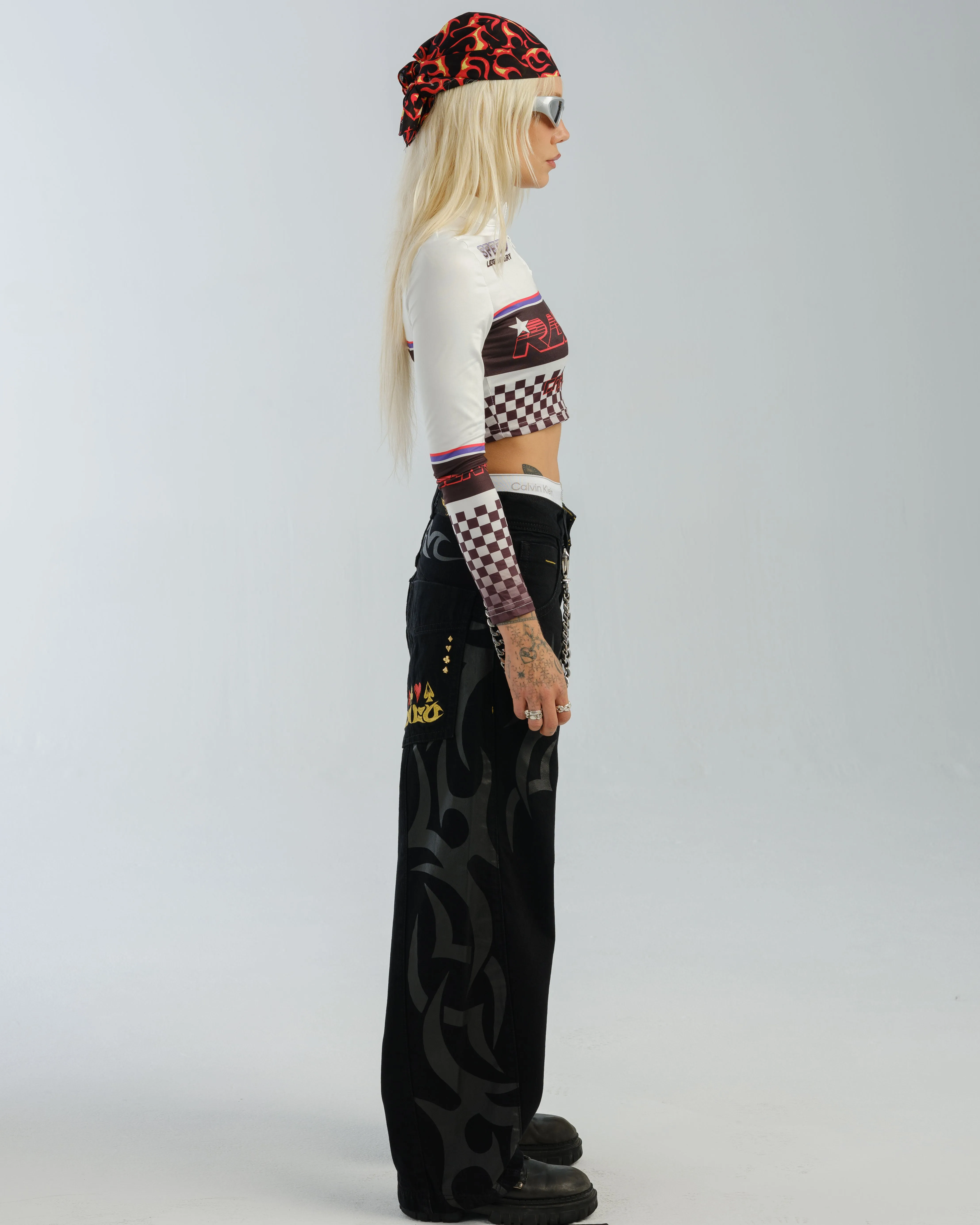 W High Roller. 21". Jet Black. sold by JNCO product image thumbnail 5