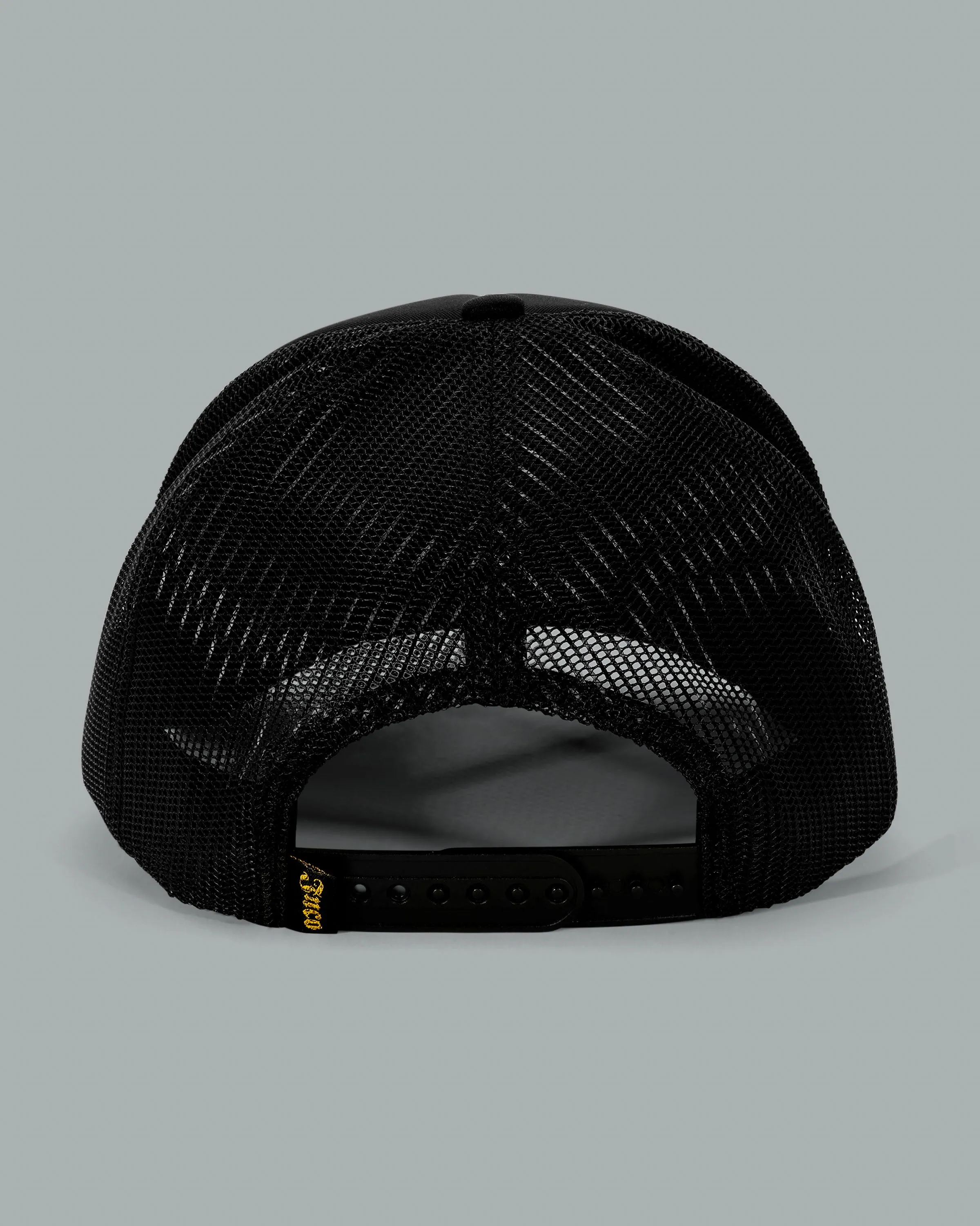 Tribal Trucker Hat. Black/ Gold. sold by JNCO product image thumbnail 2