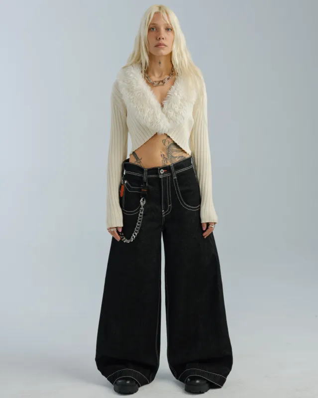 W Wide Load. 30". Laser Black. sold by JNCO