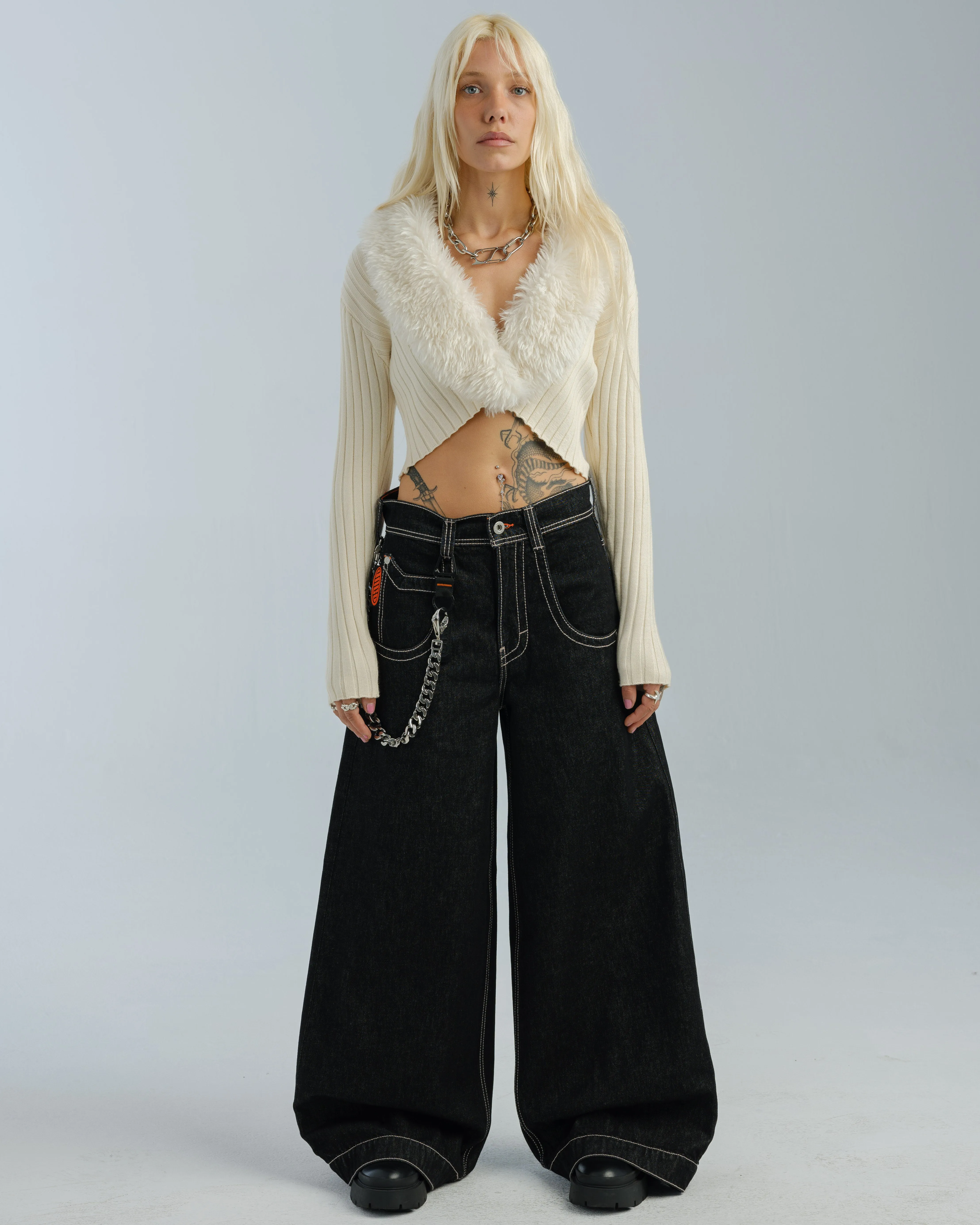 W Wide Load. 30". Laser Black. sold by JNCO