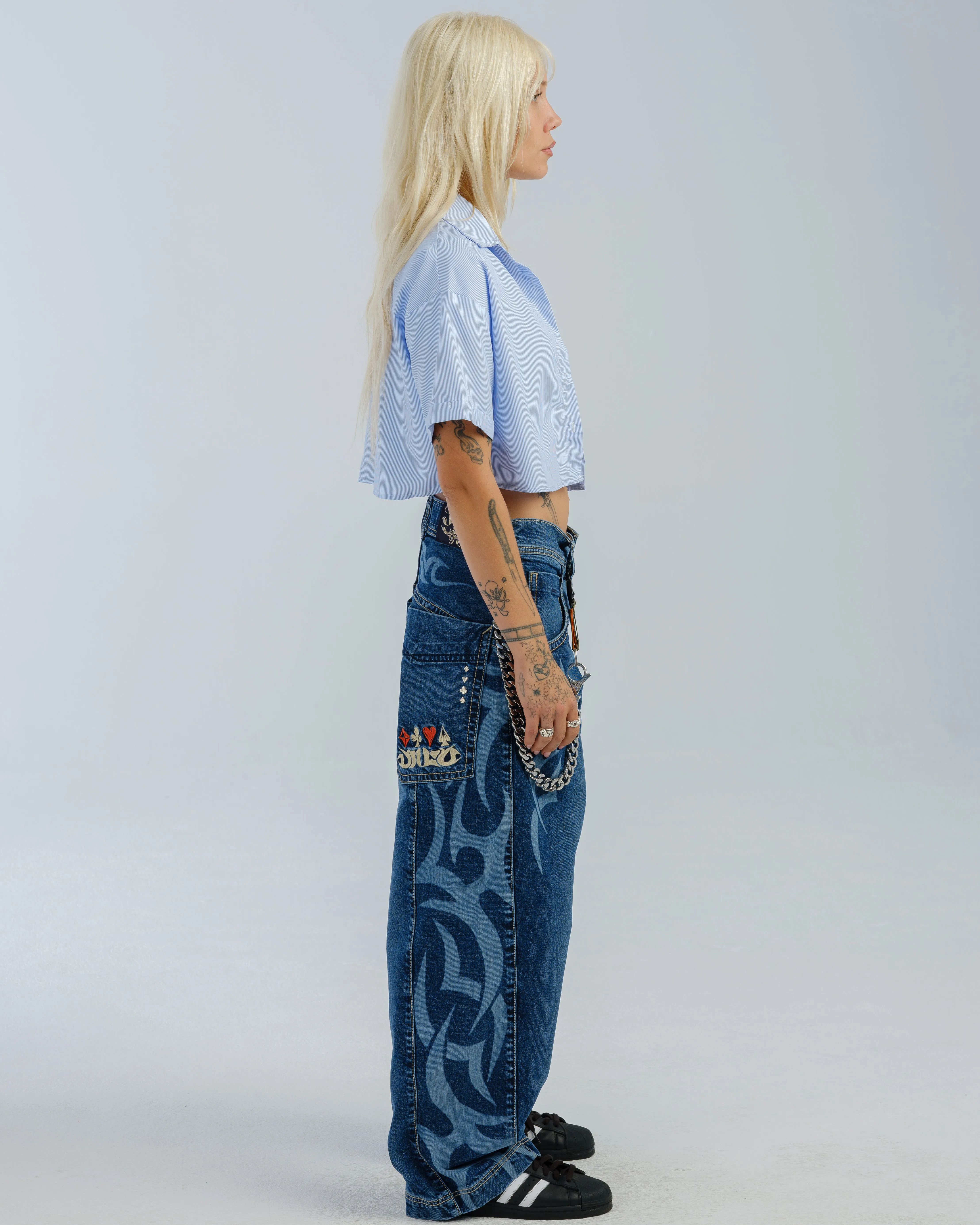 W High Roller. 21". Hand-Sand Dark Stone. sold by JNCO product image thumbnail 5