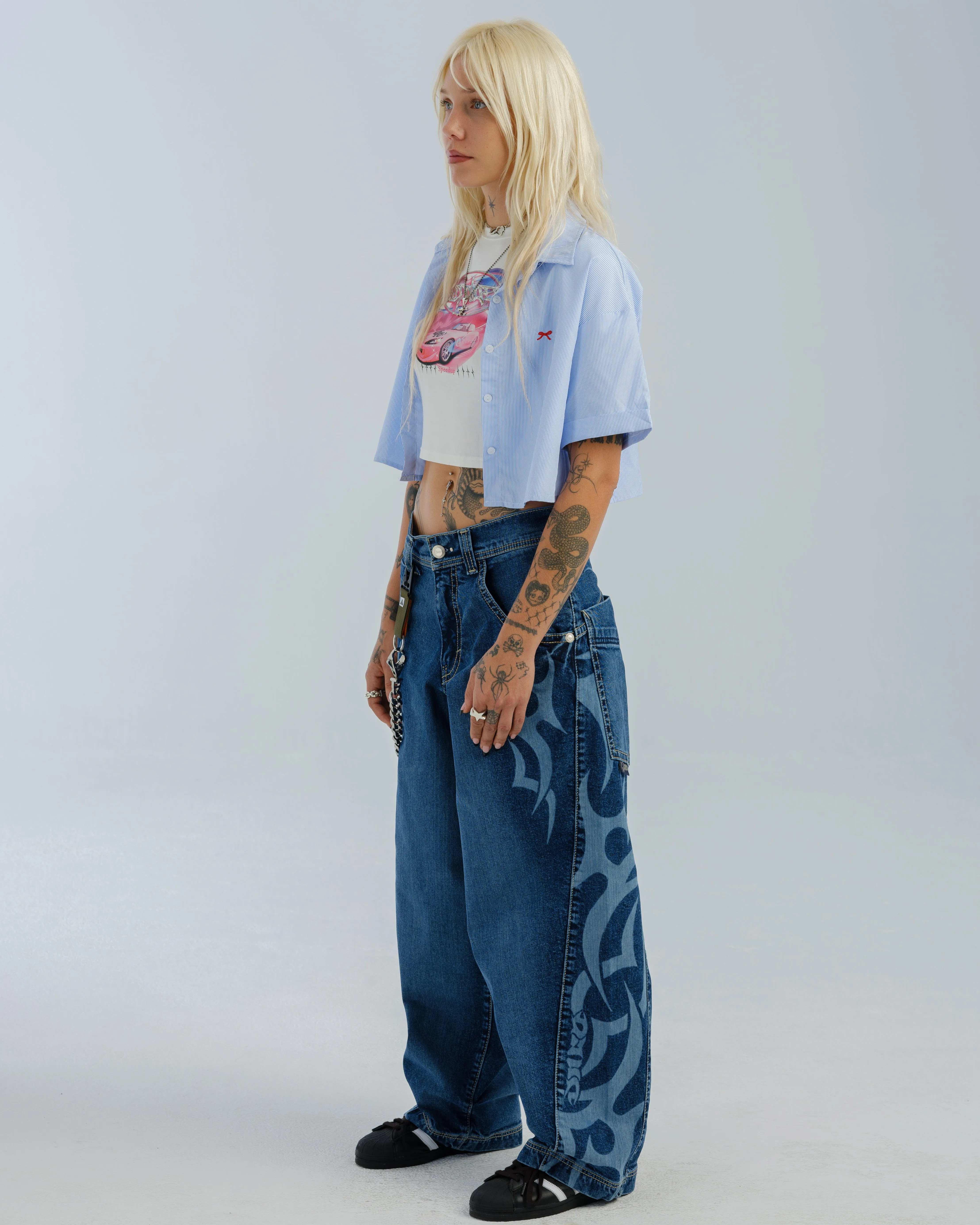 W High Roller. 21". Hand-Sand Dark Stone. sold by JNCO product image thumbnail 3
