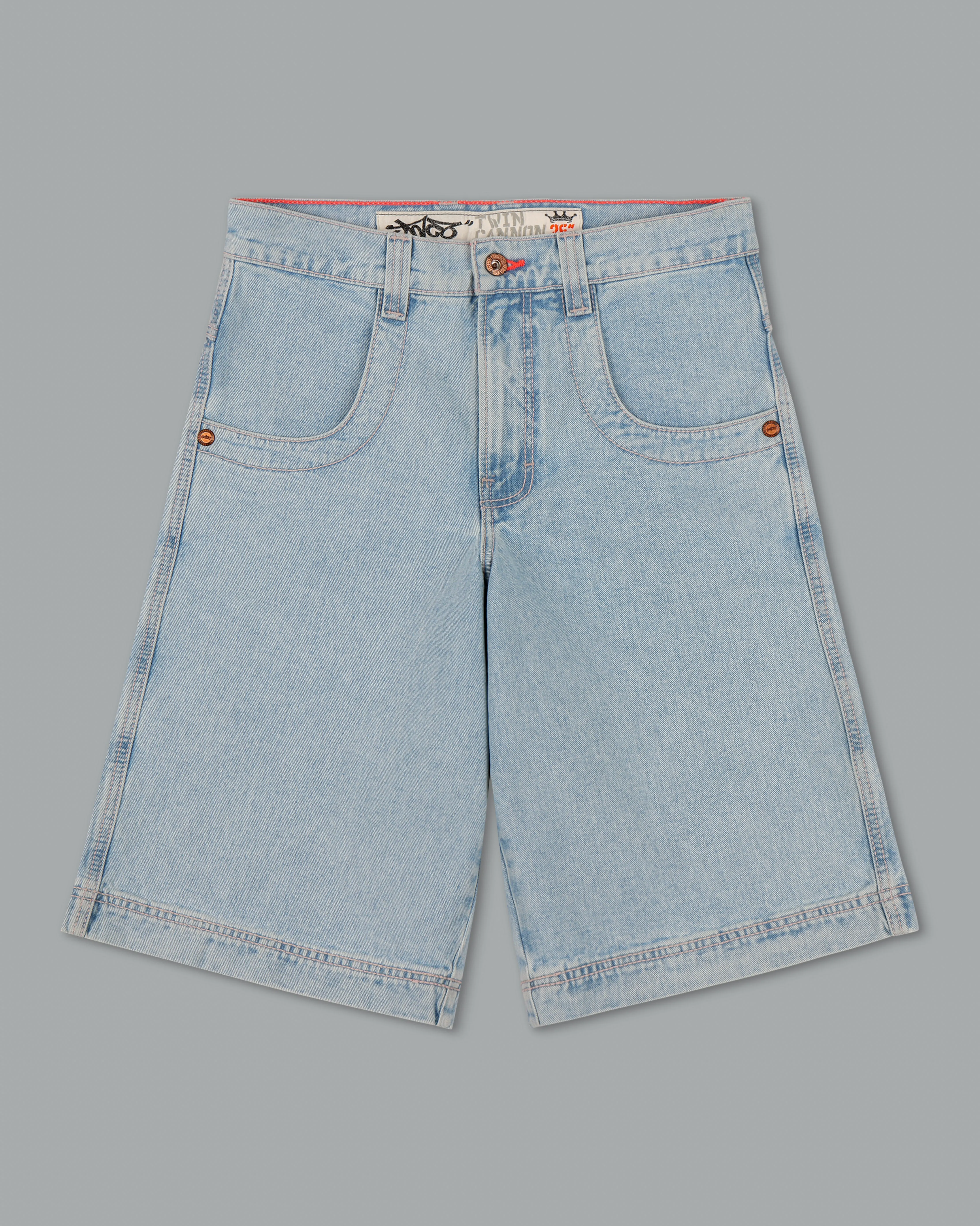 W101 Twin Cannon Shorts. 14" Inseam. Vintage. sold by JNCO product image thumbnail 5