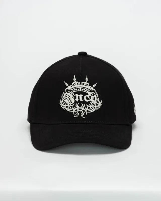 Tribal Baseball Cap. Black. made by JNCO