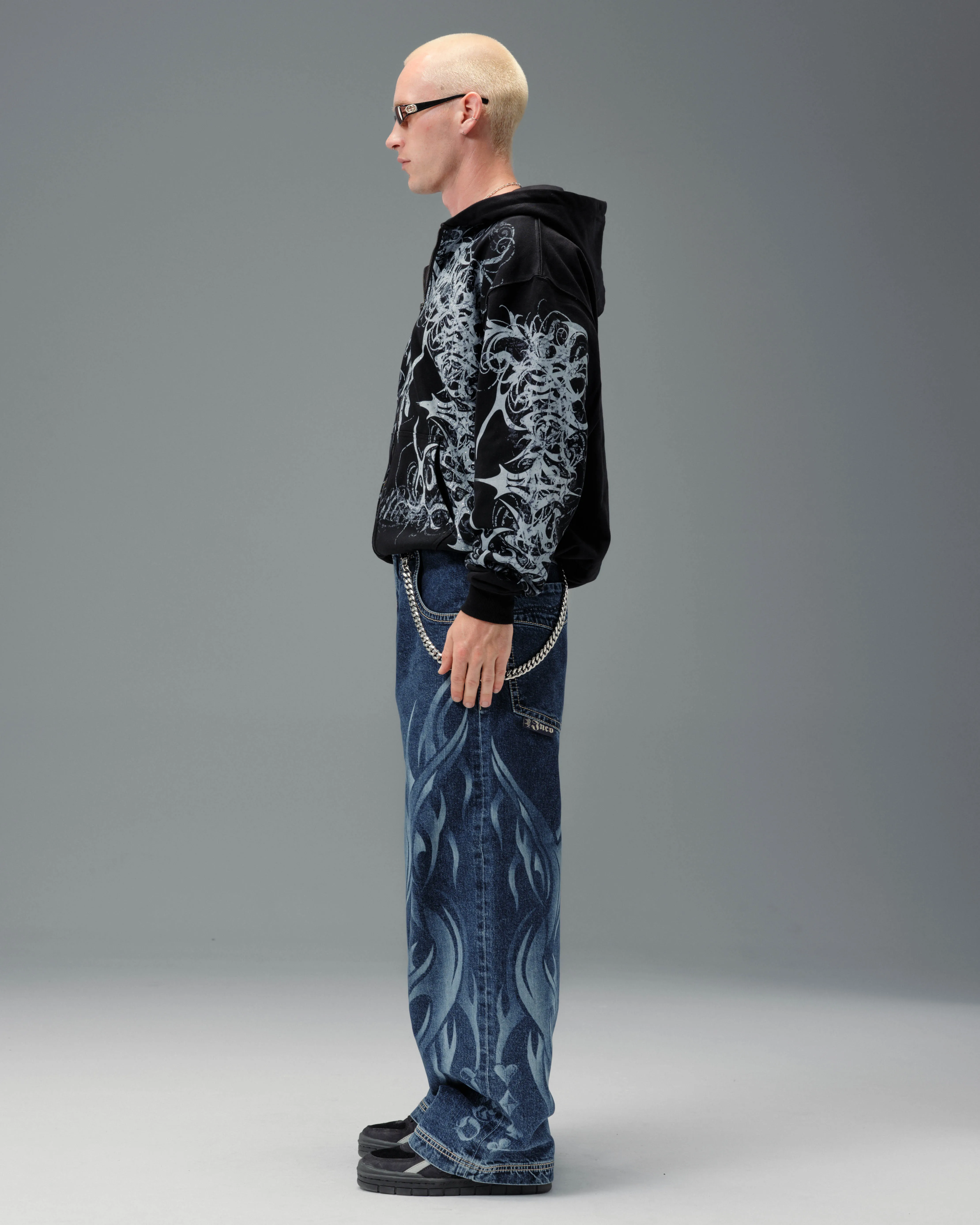 Flame Karatz. 23". Dark Stone. sold by JNCO product image thumbnail 4