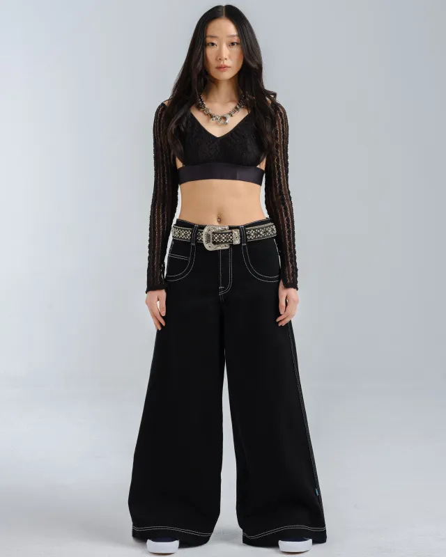 W Battle. 30". Jet Black. sold by JNCO