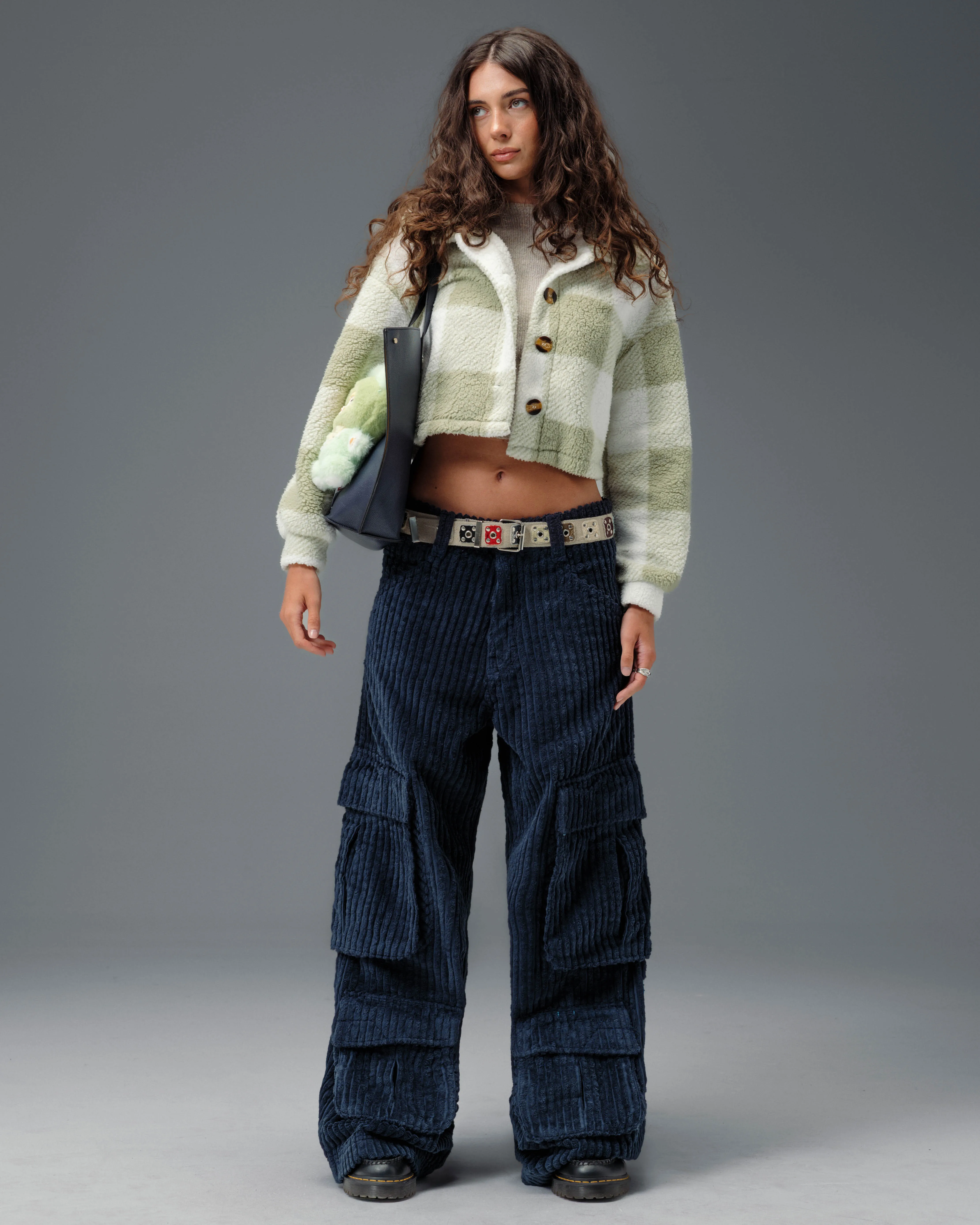 W Legacy. 24". 2 Wale Corduroy. Navy. sold by JNCO