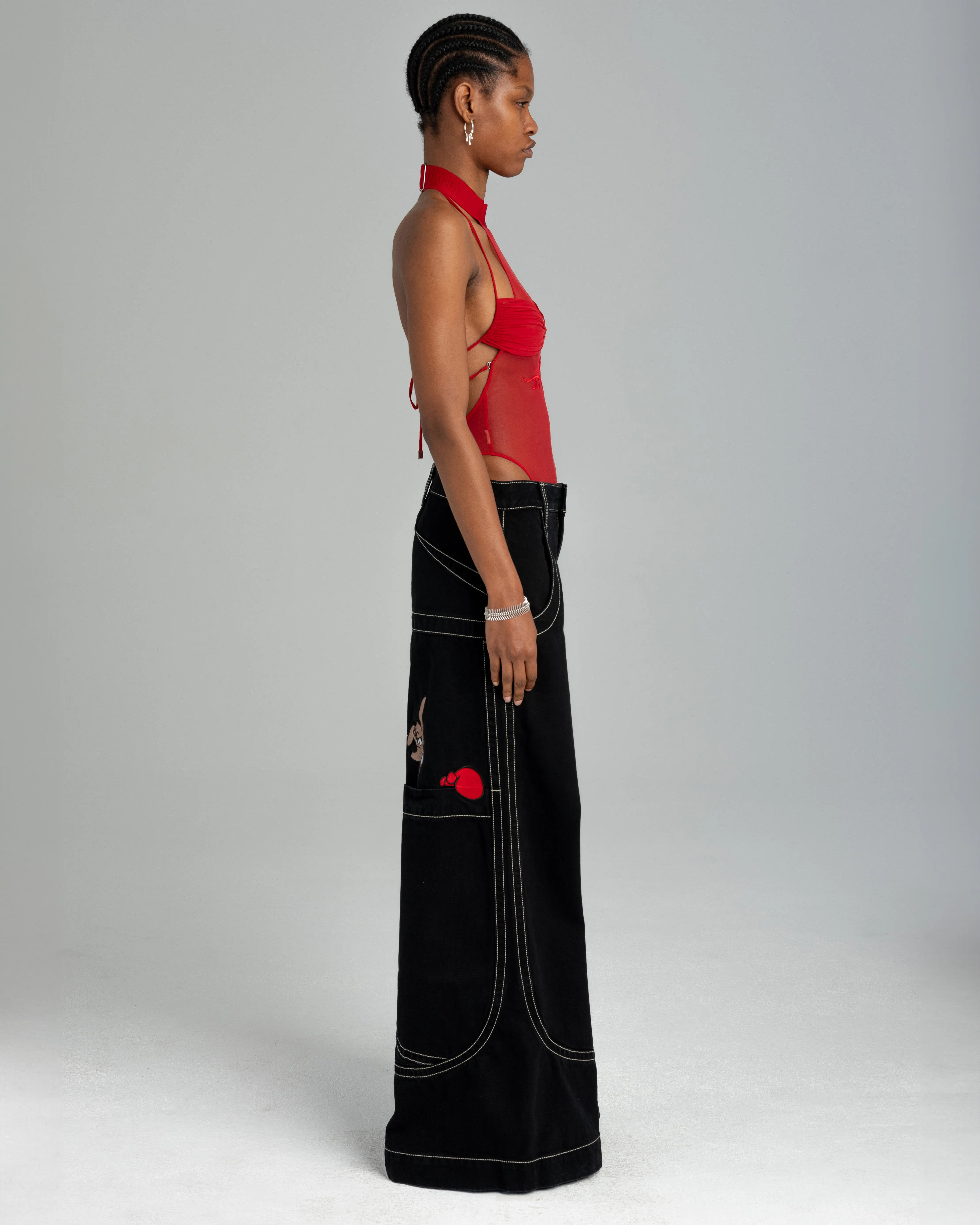 W Kangaroo. 34". Jet Black. sold by JNCO product image thumbnail 4