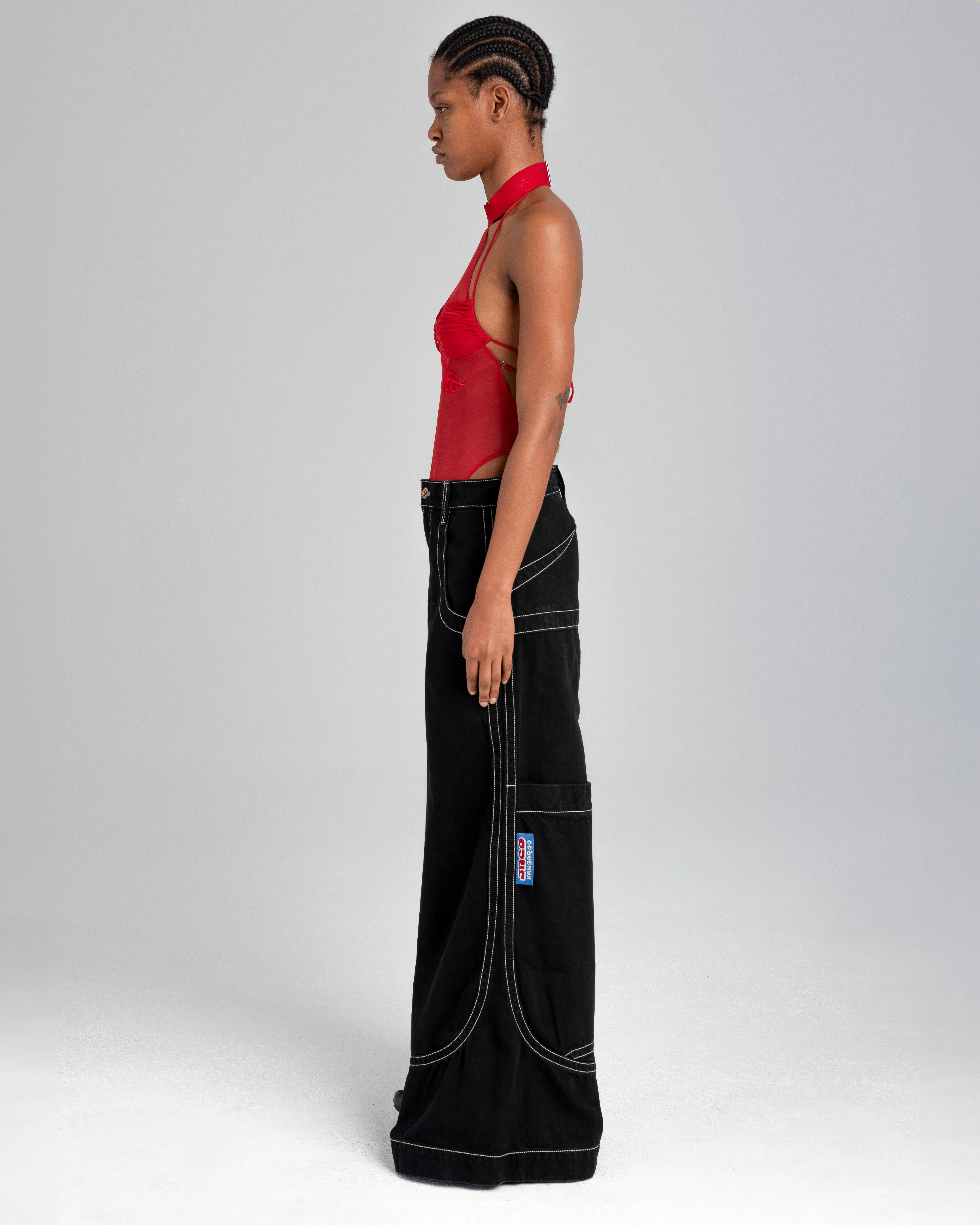 W Kangaroo. 34". Jet Black. sold by JNCO product image thumbnail 5