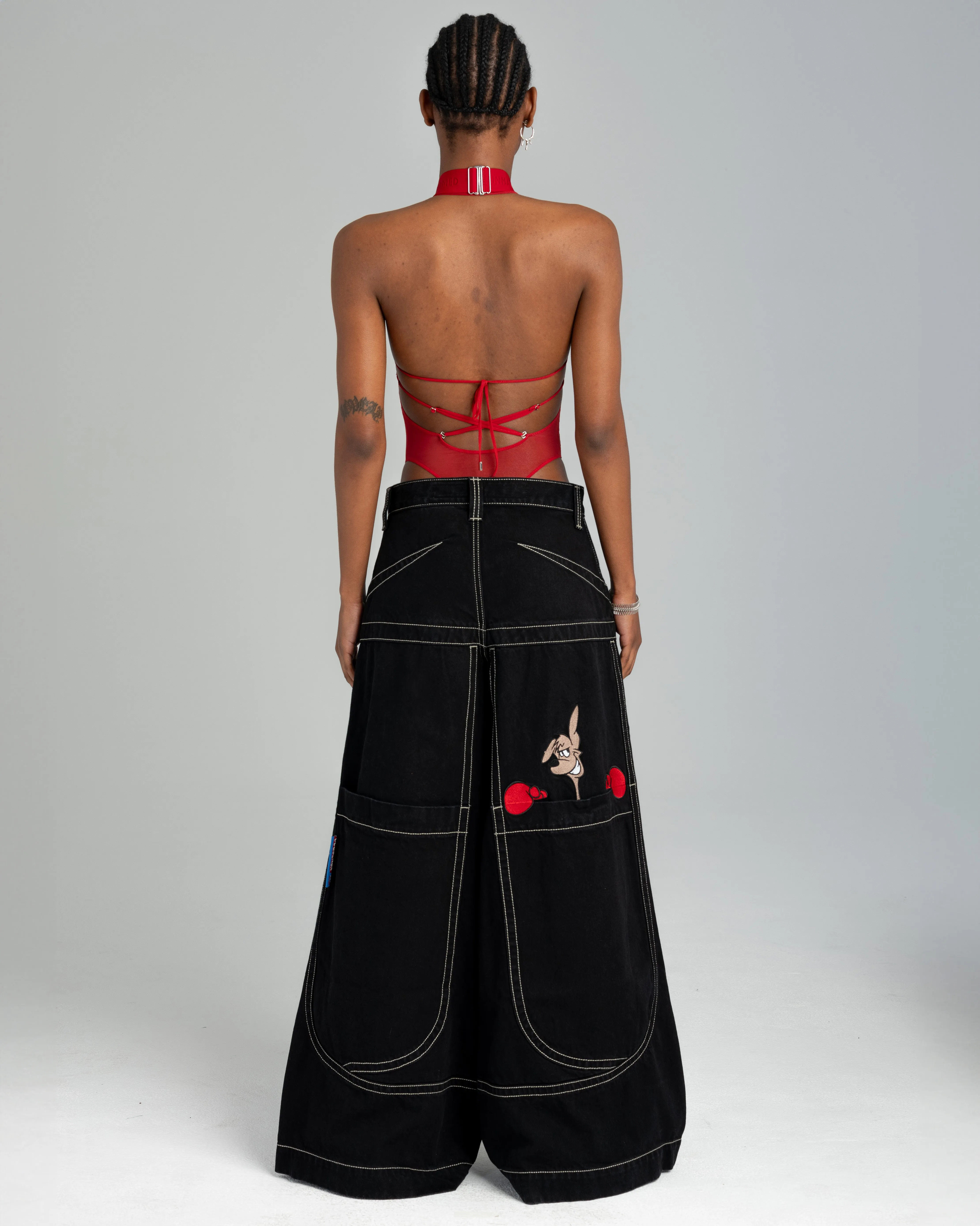 W Kangaroo. 34". Jet Black. sold by JNCO product image thumbnail 2