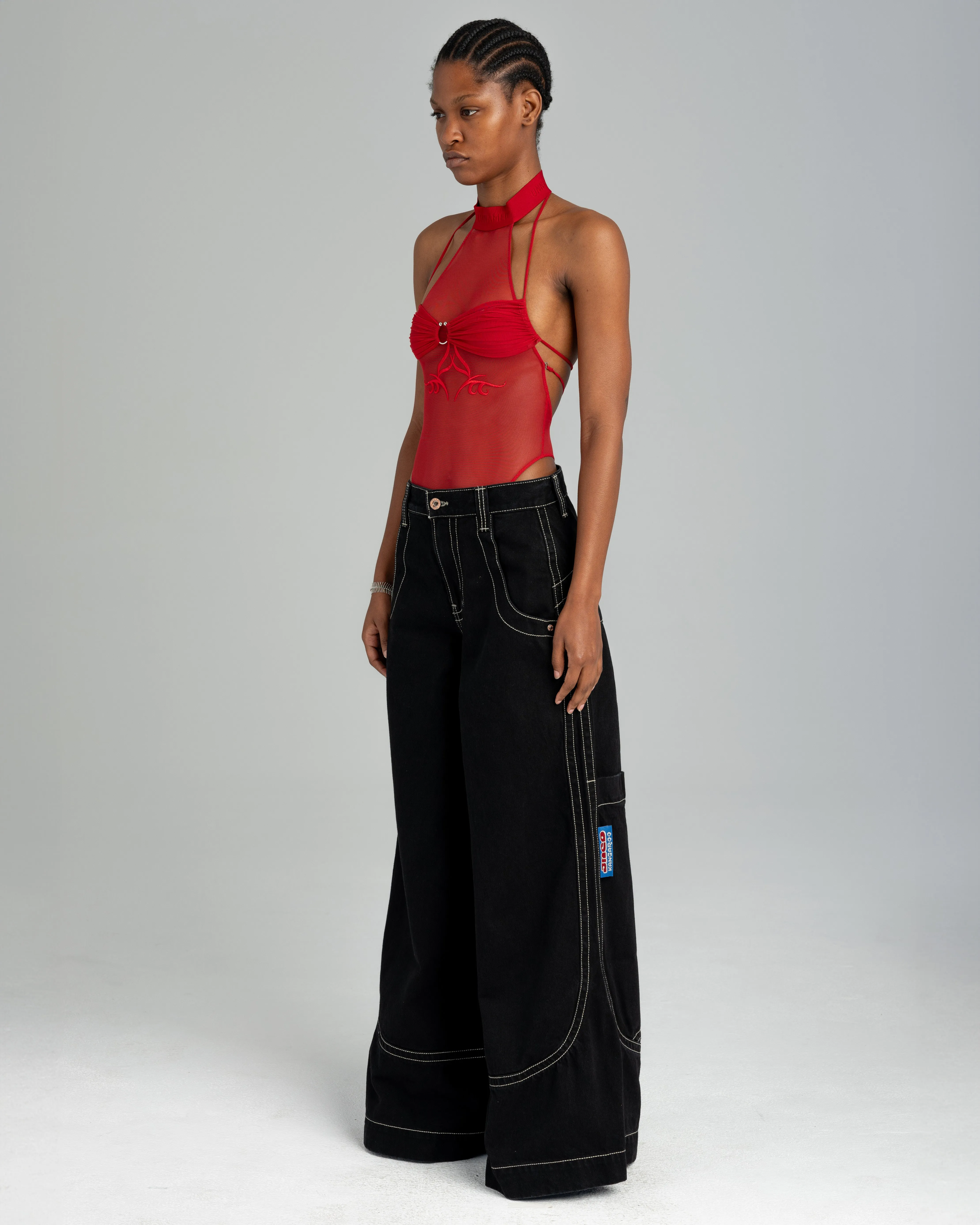 W Kangaroo. 34". Jet Black. sold by JNCO product image thumbnail 3