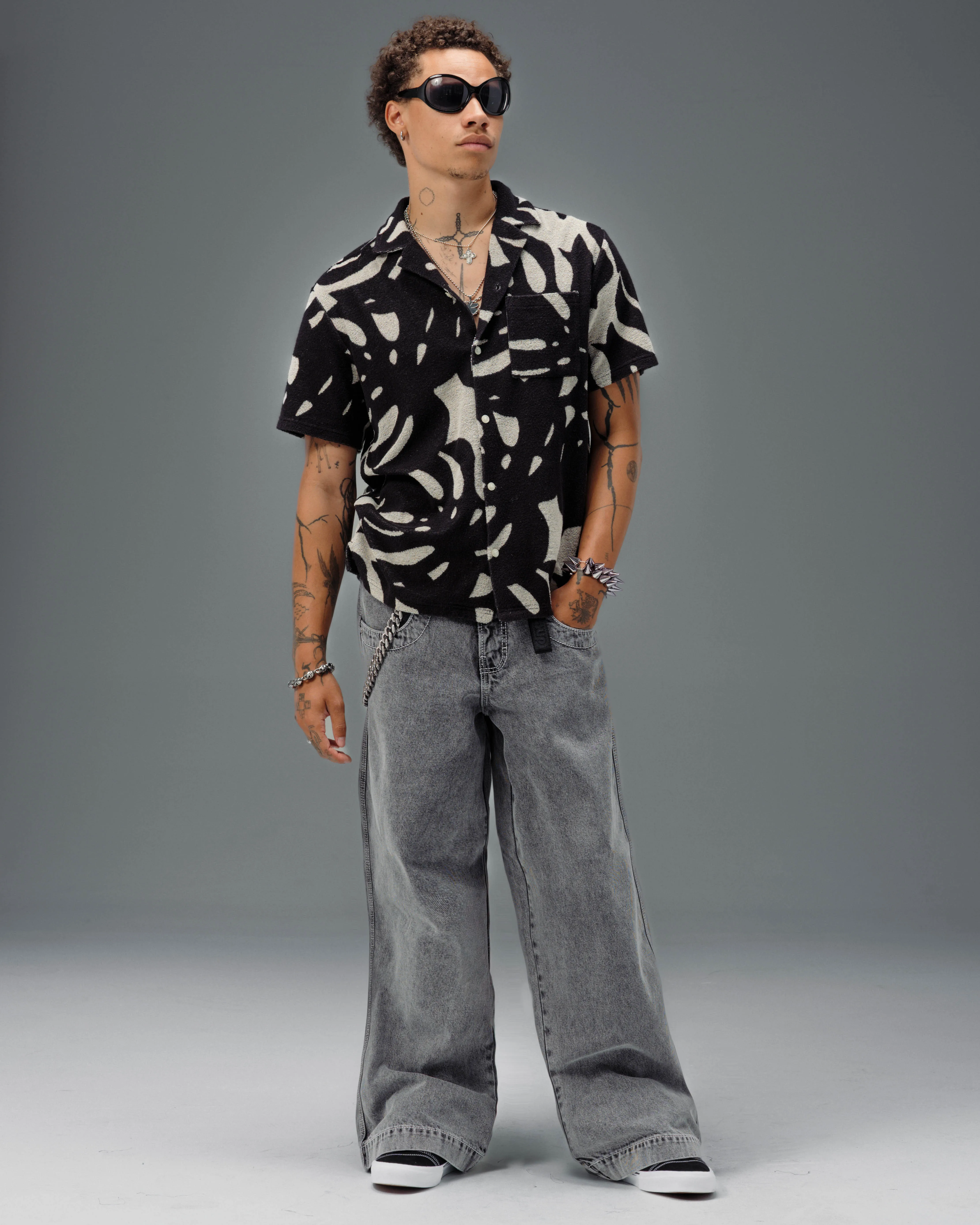 101 Twin Cannon. 26". Black Vintage. sold by JNCO