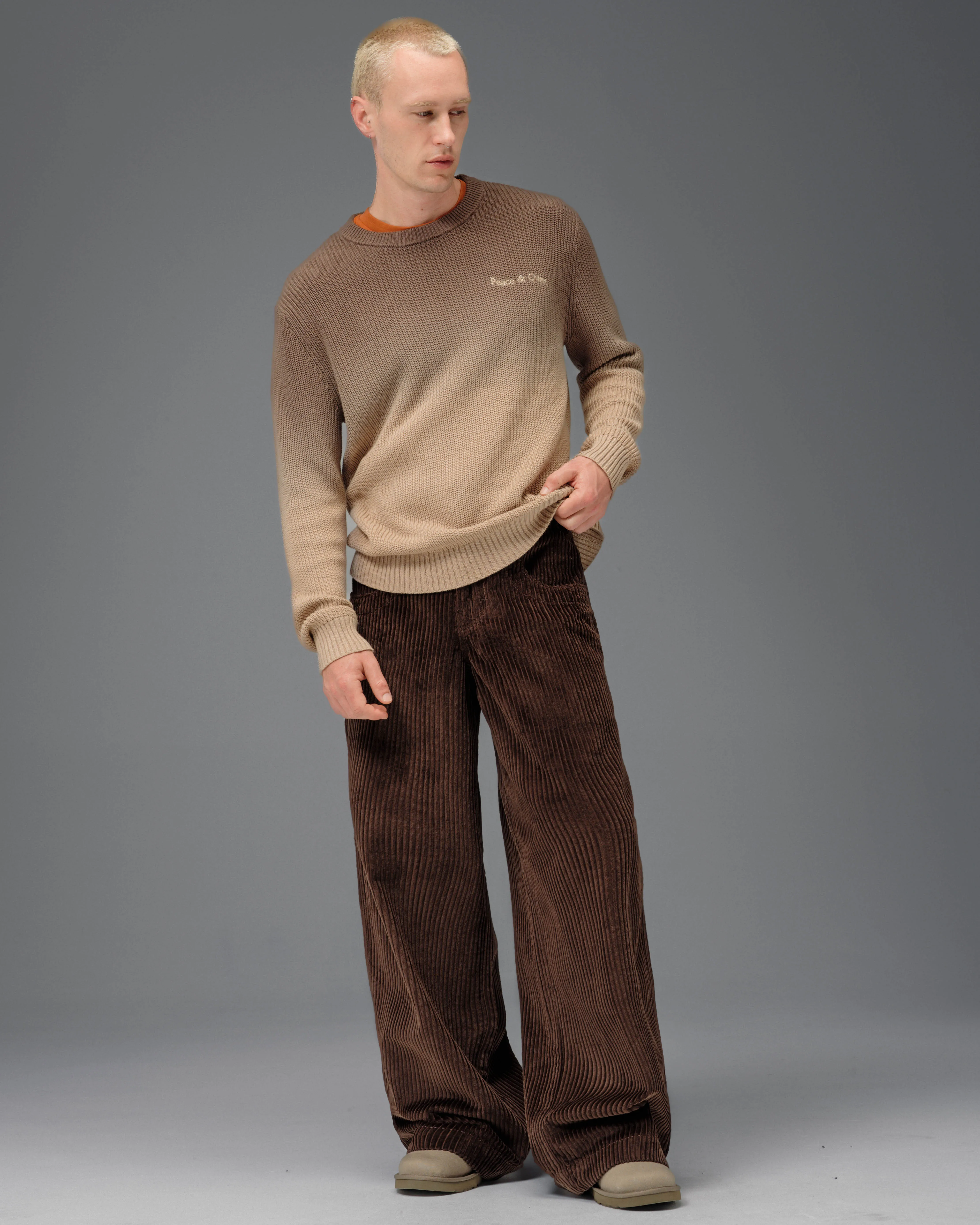 101 Twin Cannon. 26". 4 Wale Corduroy. Java Brown. sold by JNCO product image thumbnail 3