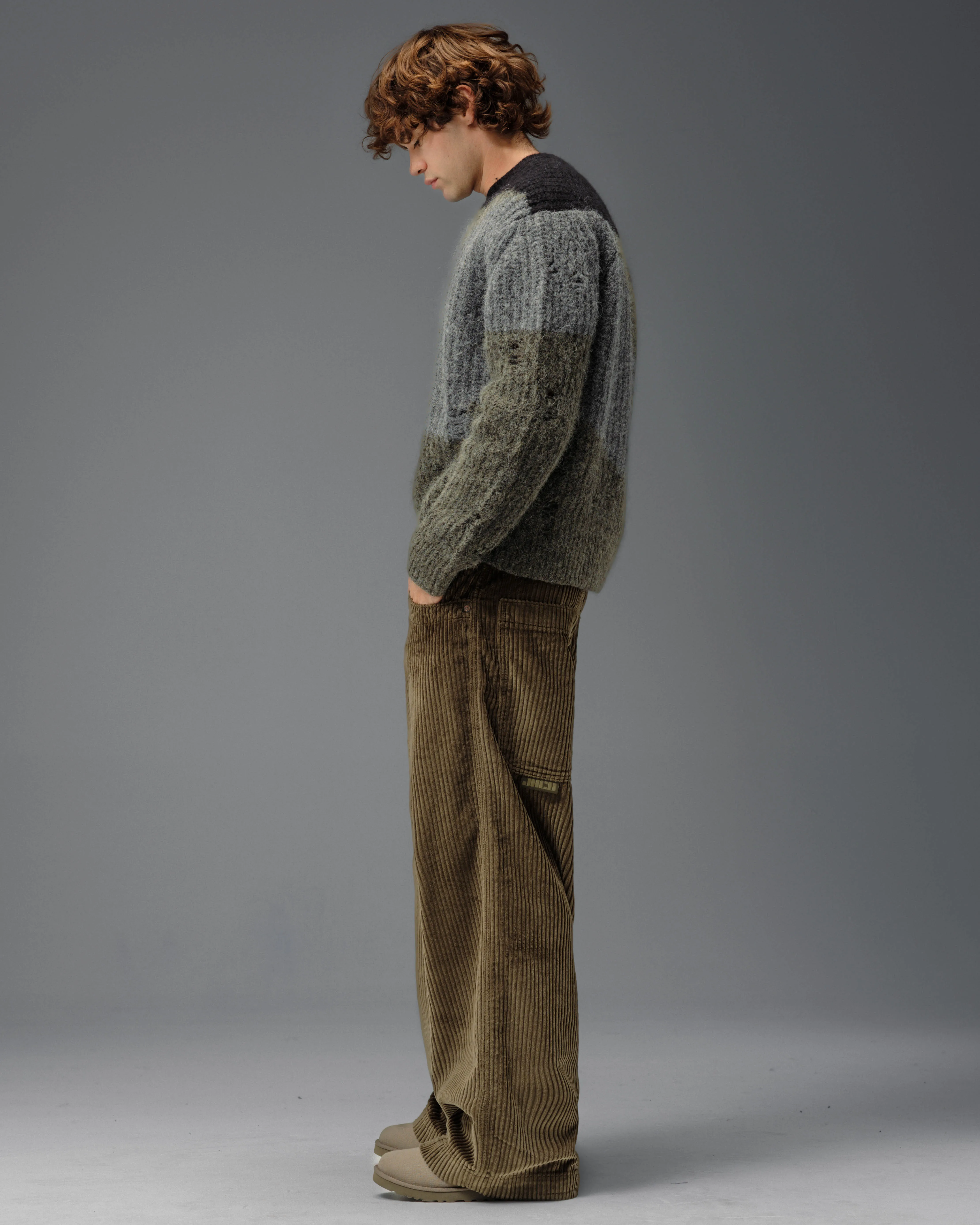 101 Twin Cannon. 26". 4 Wale Corduroy. Moss. NEW sold by JNCO product image thumbnail 4