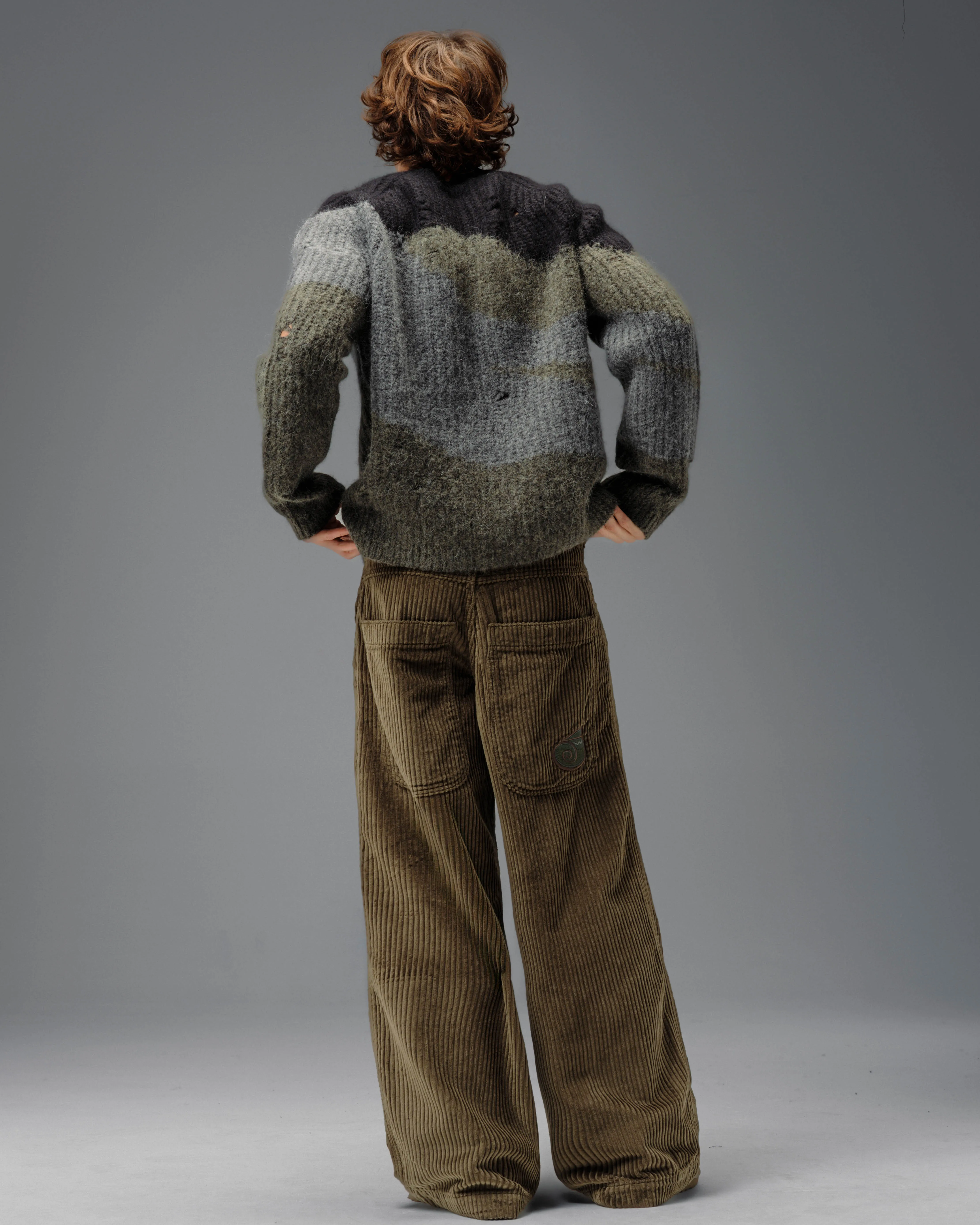 101 Twin Cannon. 26". 4 Wale Corduroy. Moss. NEW sold by JNCO product image thumbnail 5