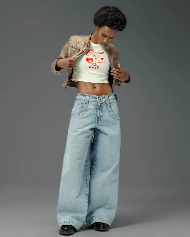 W Hellfire. 26". Hand-Sand Vintage. sold by JNCO