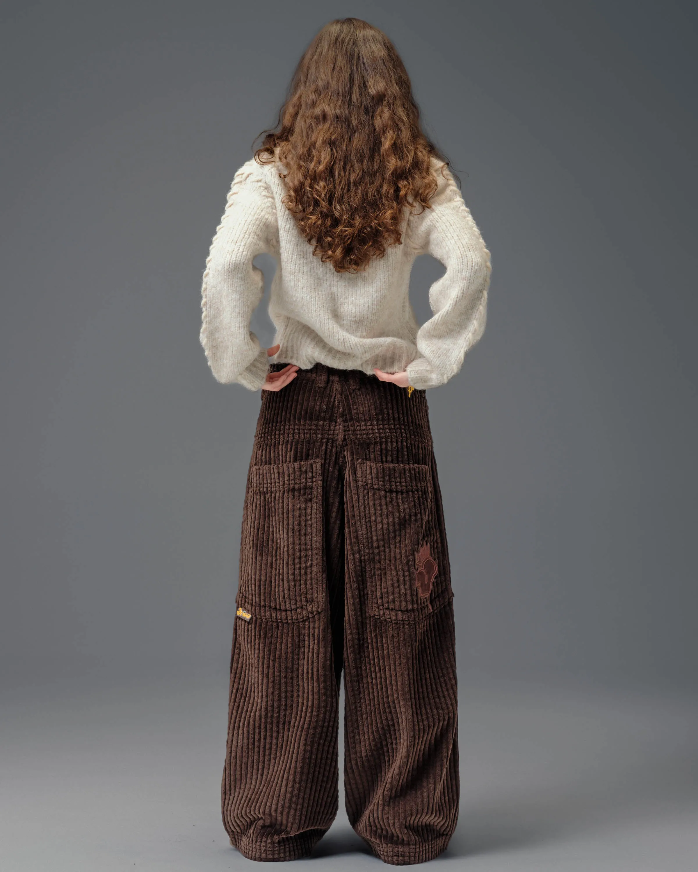 W Jester. 26". 2 Wale Corduroy. Java Brown. sold by JNCO product image thumbnail 2
