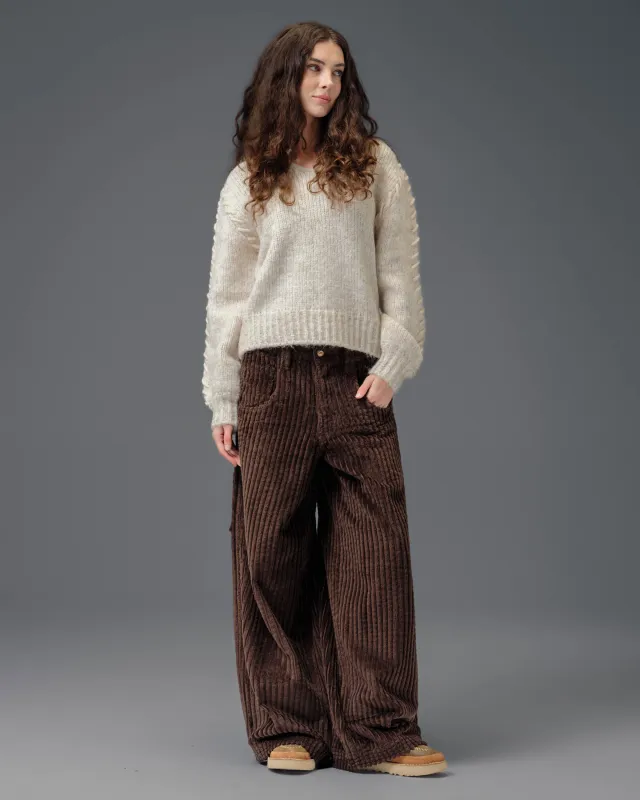 W Jester. 26". 2 Wale Corduroy. Java Brown. sold by JNCO