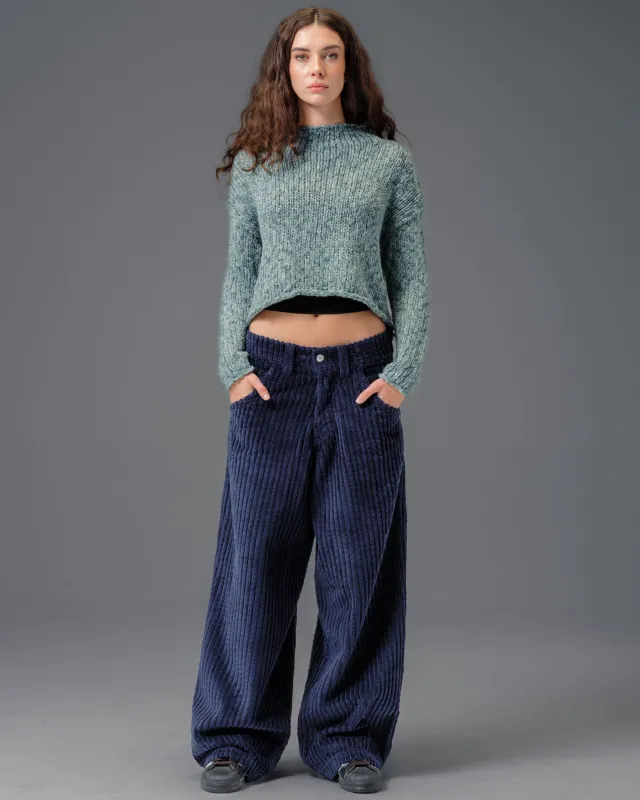 W Wizard. 24". 2 Wale Corduroy. Navy. sold by JNCO