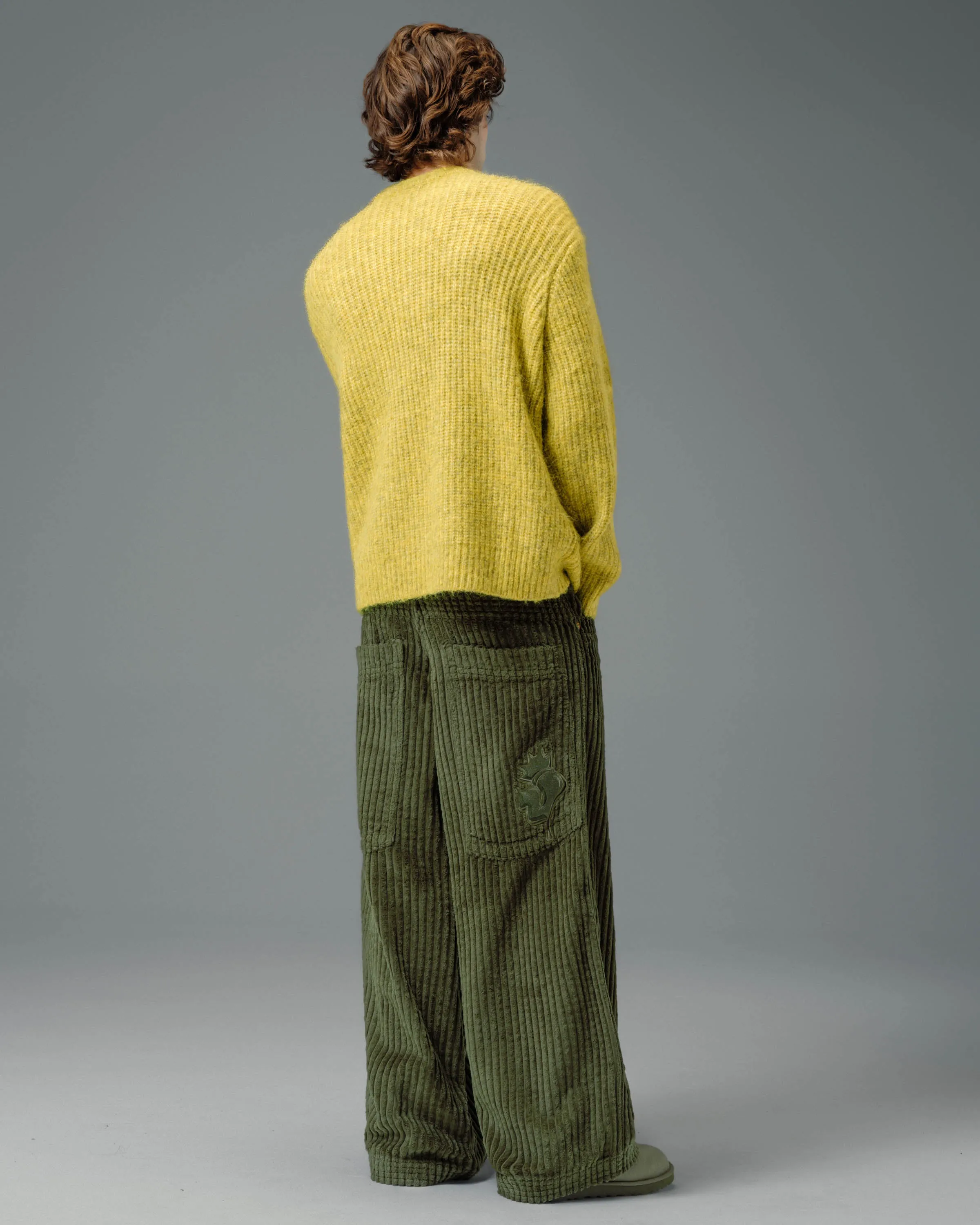 Jester. 26". 2 Wale Corduroy. Moss. sold by JNCO product image thumbnail 2