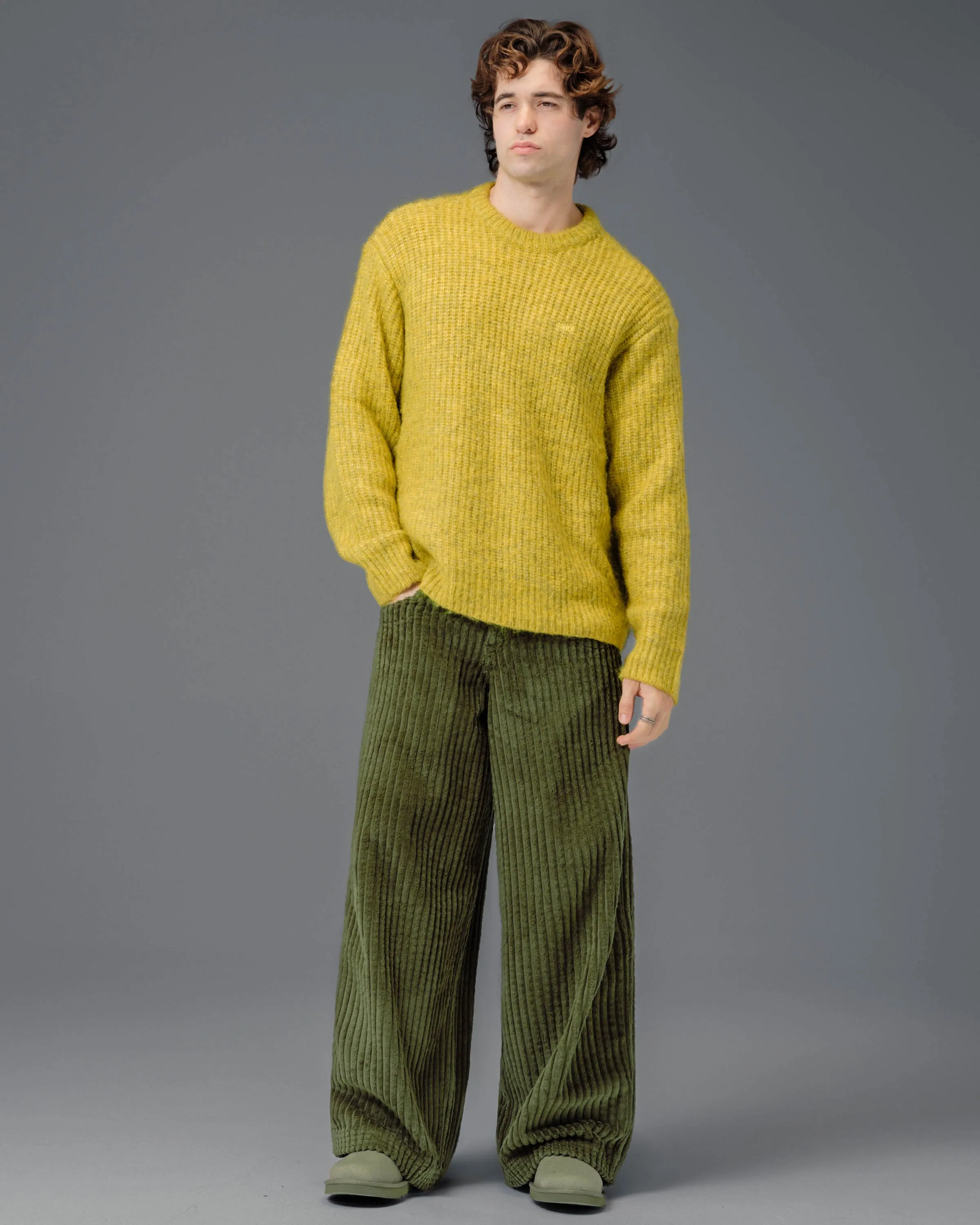 Jester. 26". 2 Wale Corduroy. Moss. sold by JNCO product image thumbnail 3