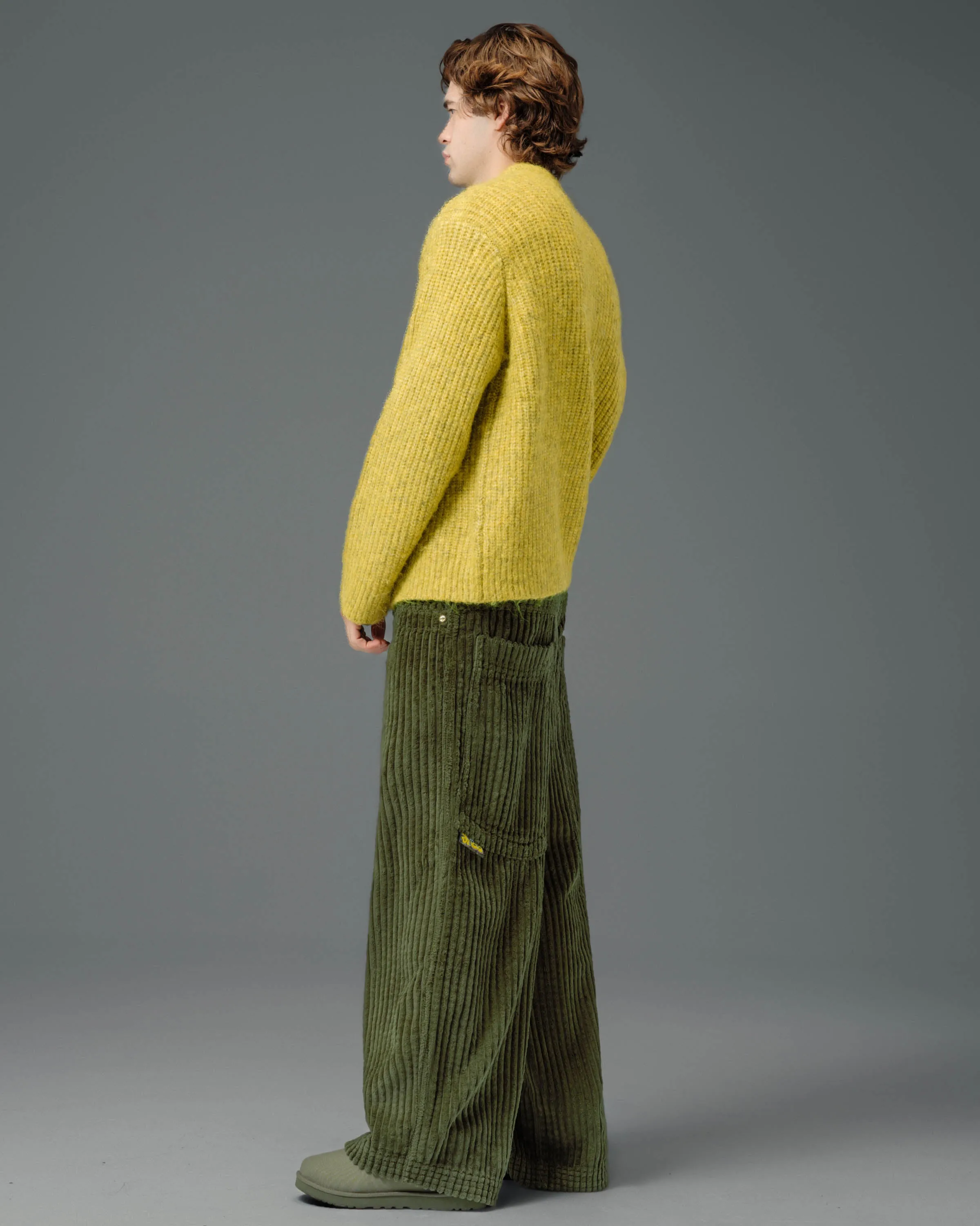 Jester. 26". 2 Wale Corduroy. Moss. sold by JNCO product image thumbnail 5
