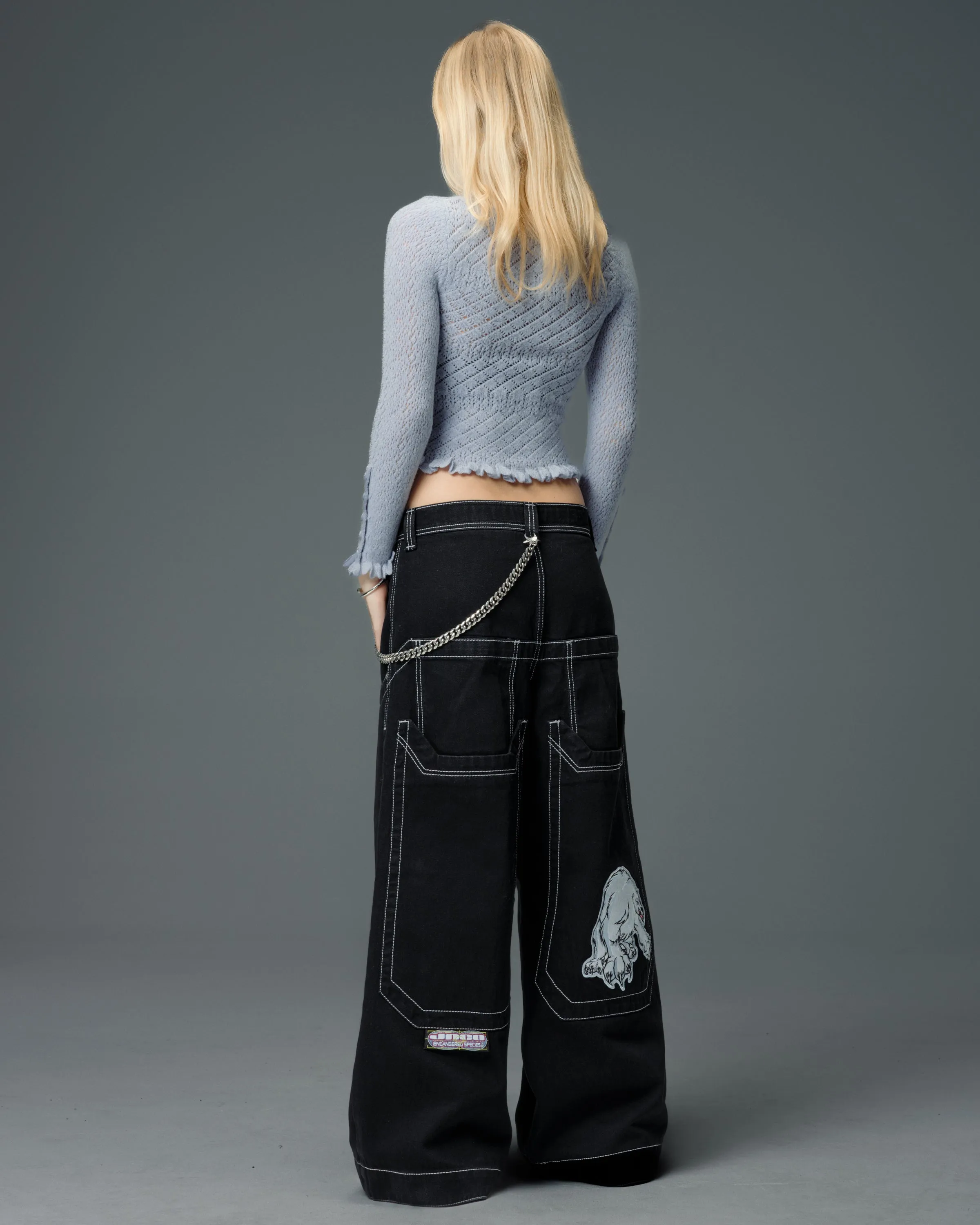 W Polar Bear. 28". Jet Black. sold by JNCO product image thumbnail 5