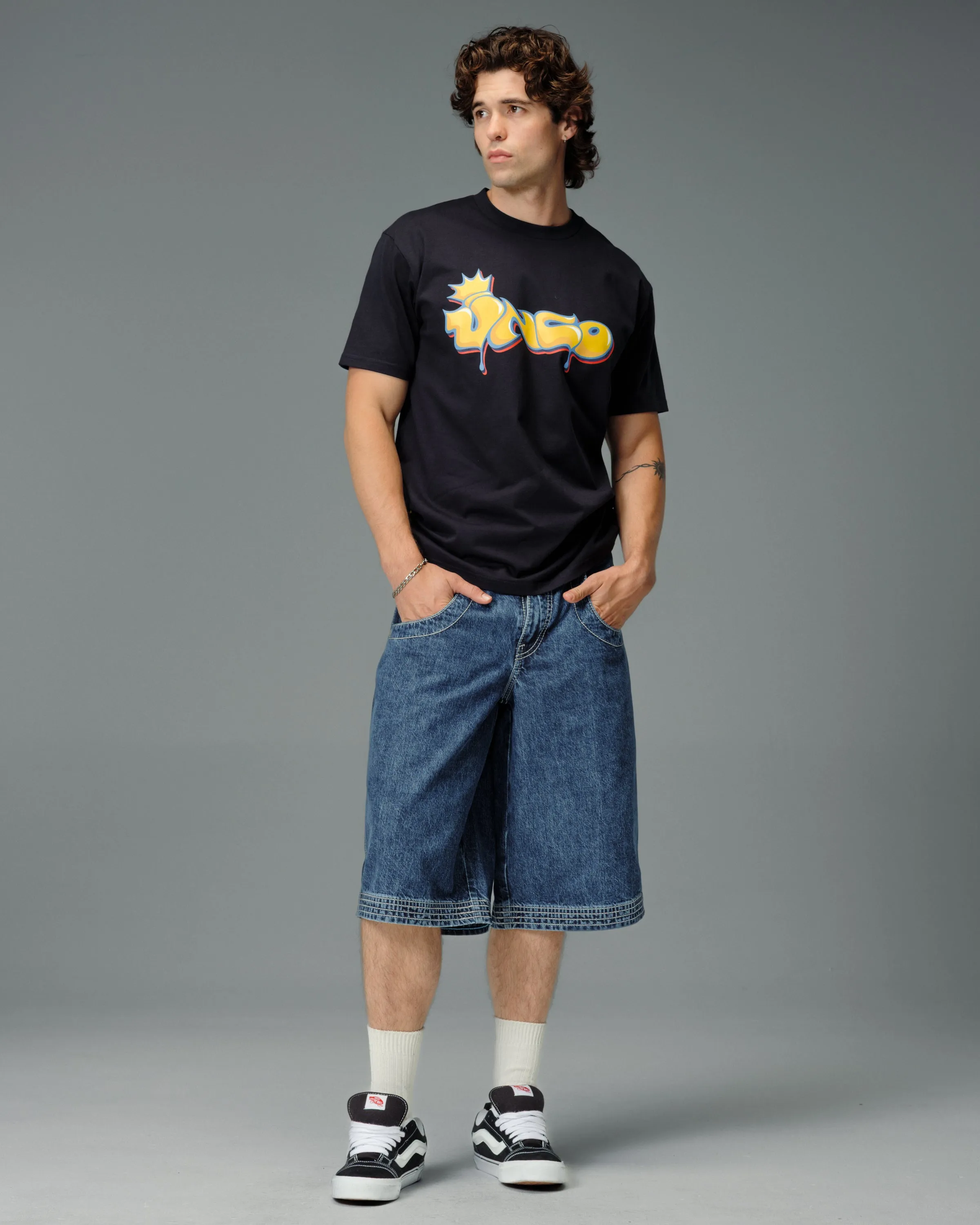 Jester Shorts. 15" Inseam. Dark Stone. sold by JNCO product image thumbnail 2