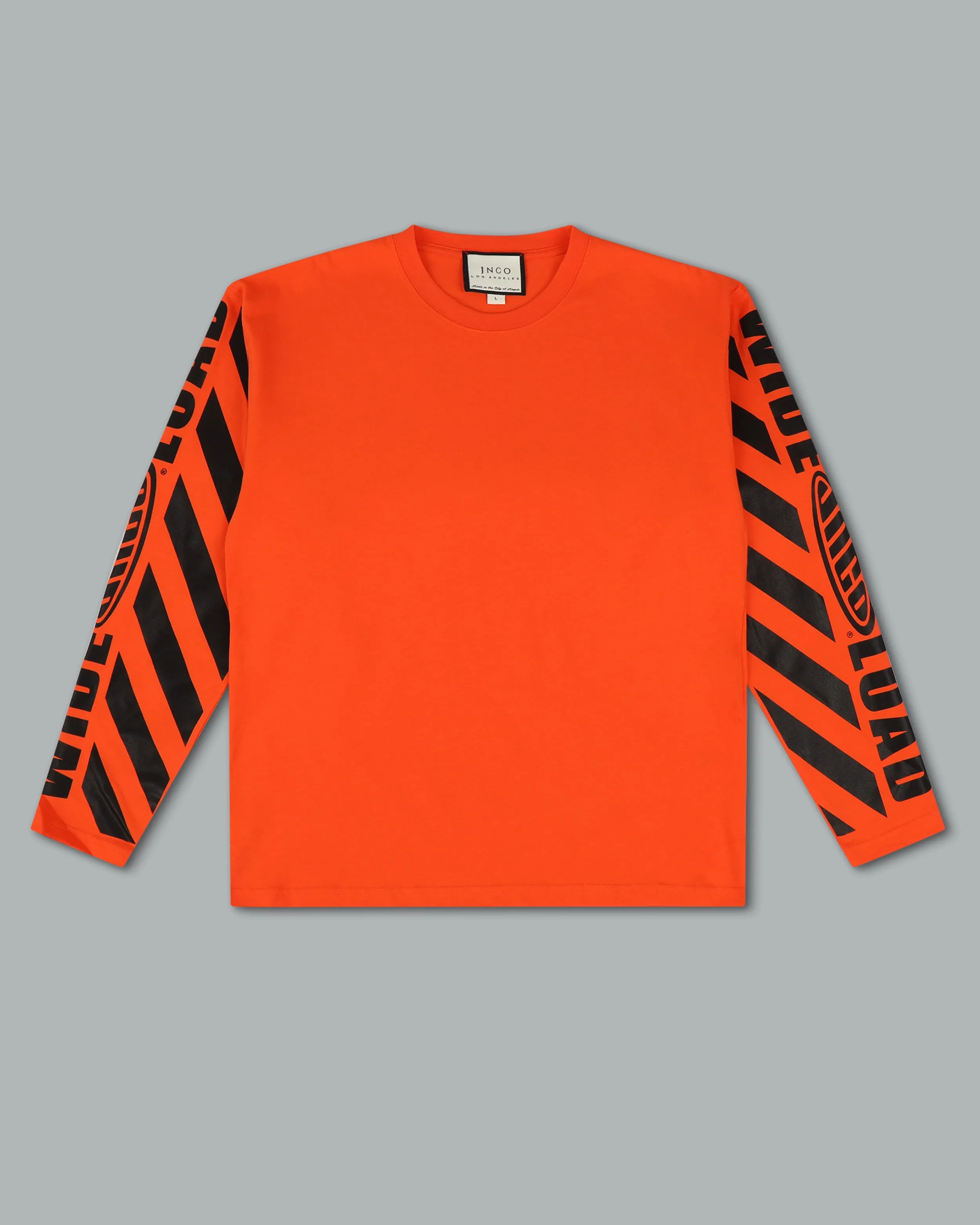 Wide Load Long Sleeve Tee. Orange. sold by JNCO