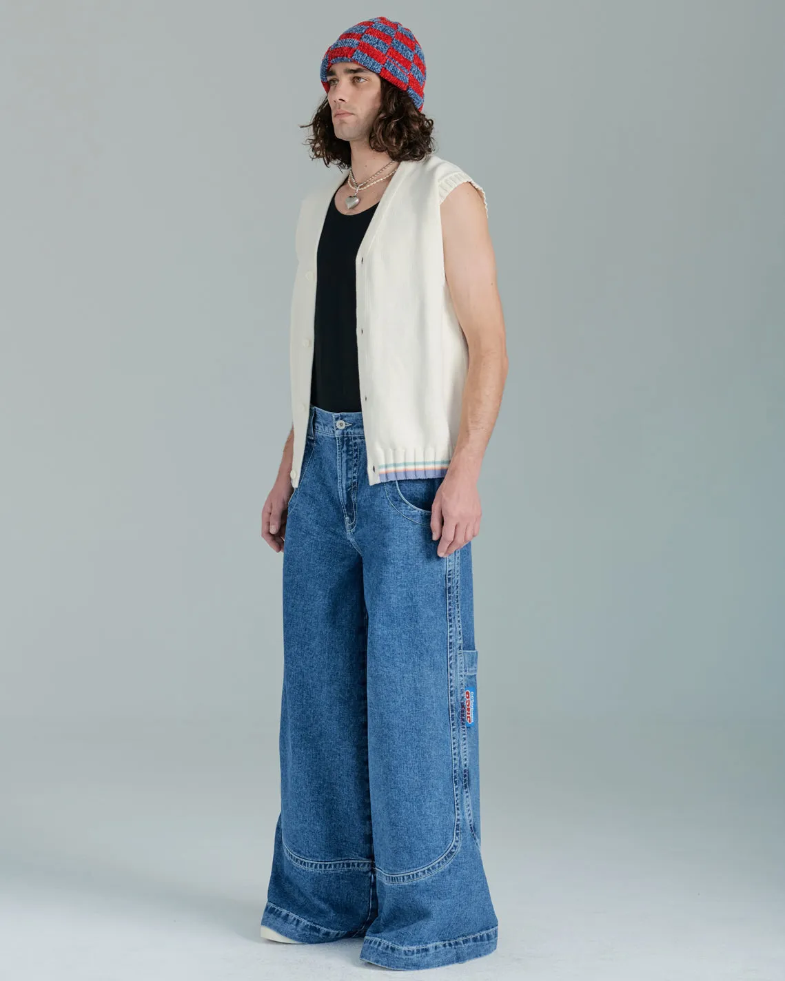 【DISCERNMENT】Mosco New Biowashing Balloon Pants DISCERNMENT】Mosco New Biowashing Balloon Pants (DISCERNMENT