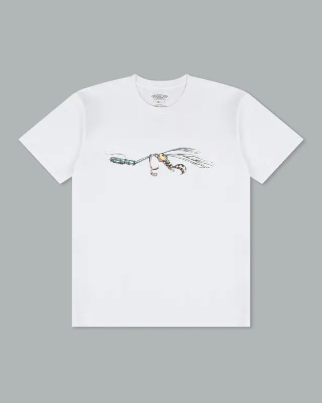 Let The Music Play Tee. White. sold by JNCO