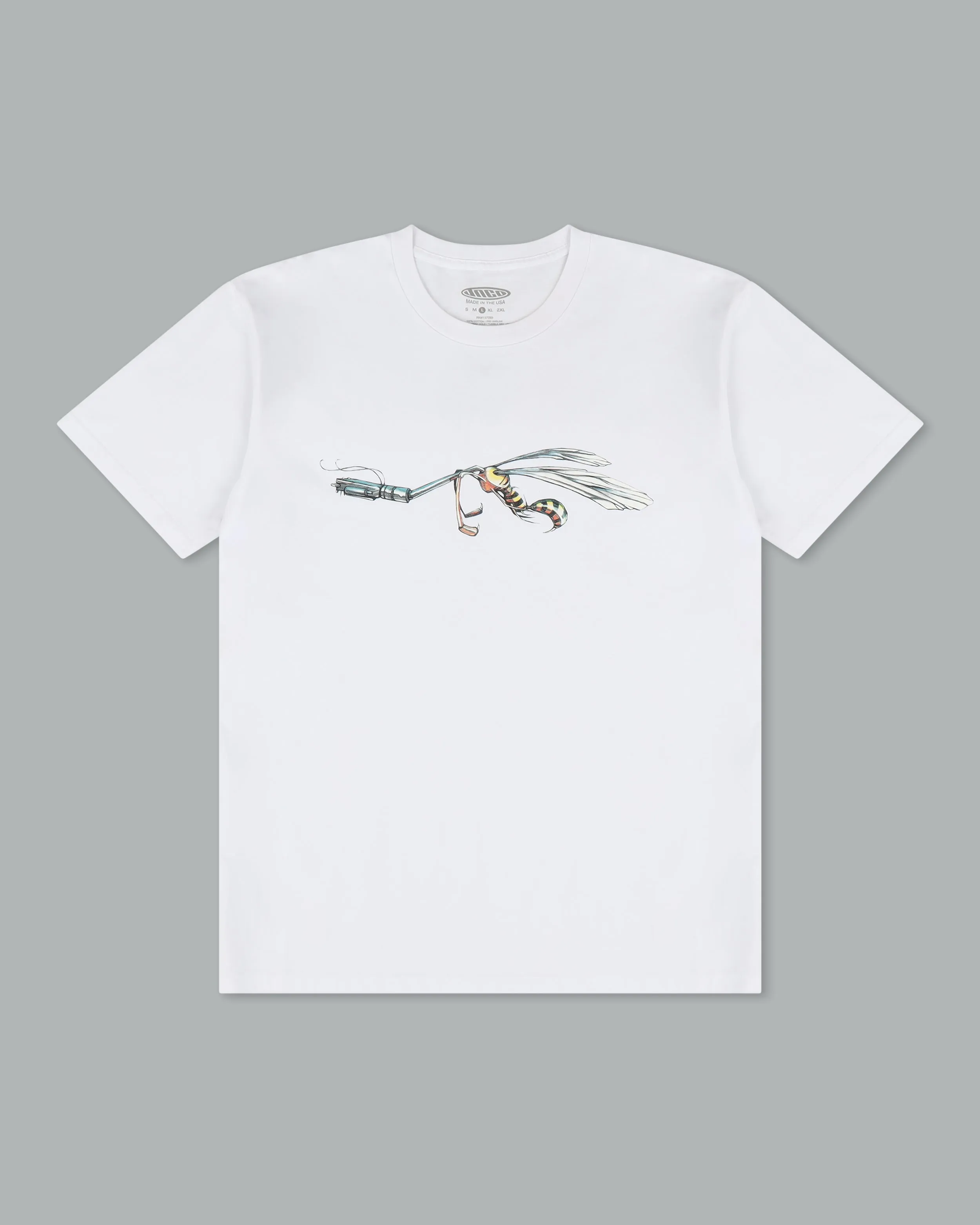 Let The Music Play Tee. White. sold by JNCO