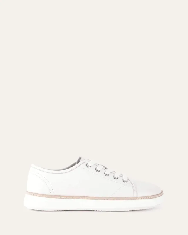 XENA SNEAKERS WHITE LEATHER sold by Jo Mercer
