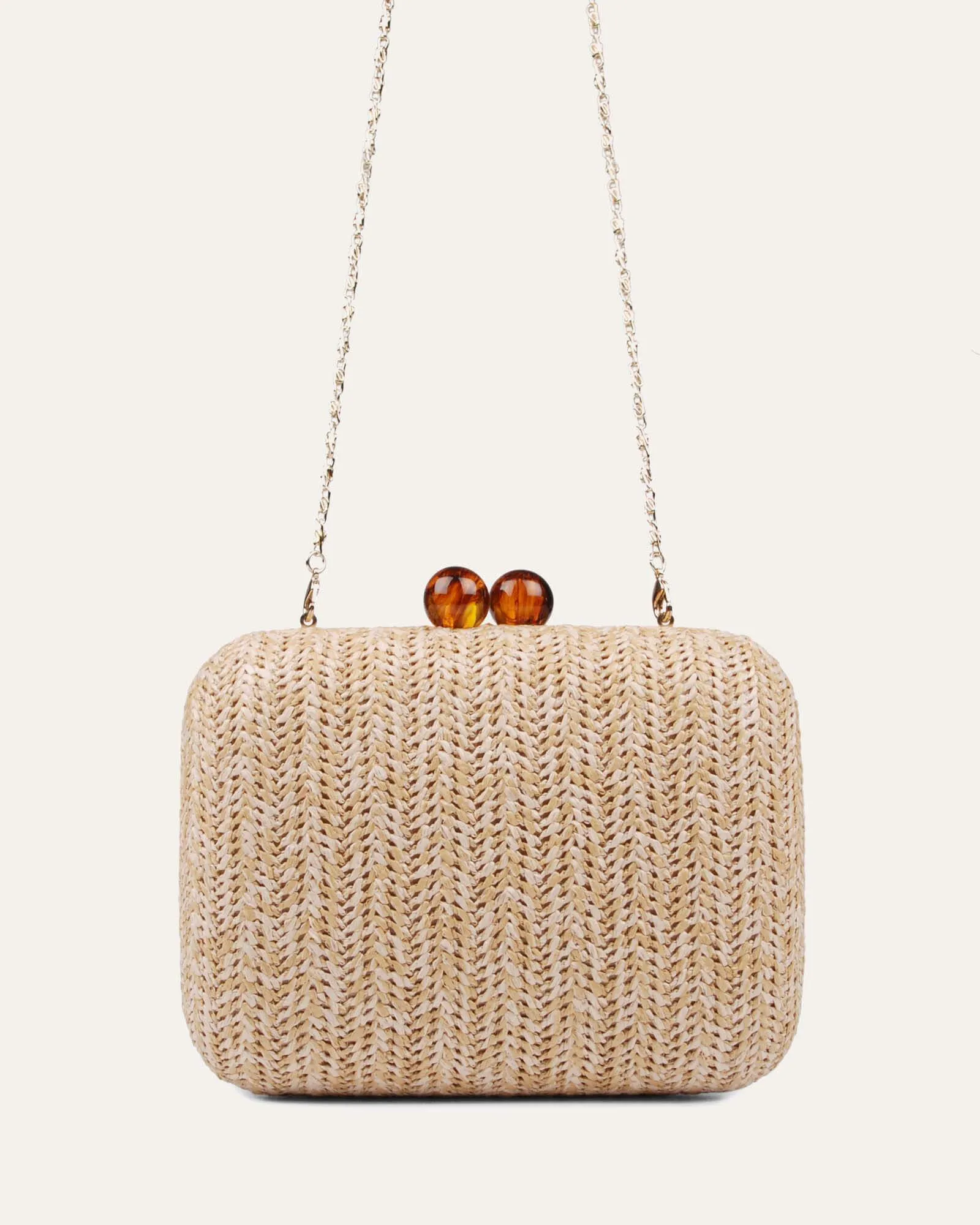 ZOELLA CLUTCH NATURAL RAFFIA sold by Jo Mercer product image thumbnail 3