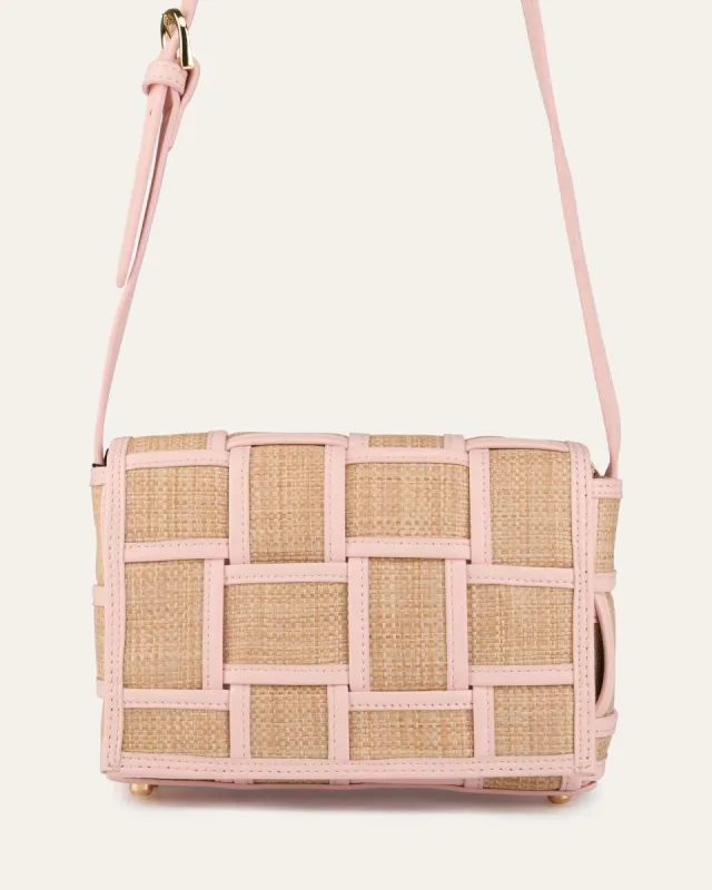 HONEY CROSS BODY BAG SOFT PINK MULTI sold by Jo Mercer