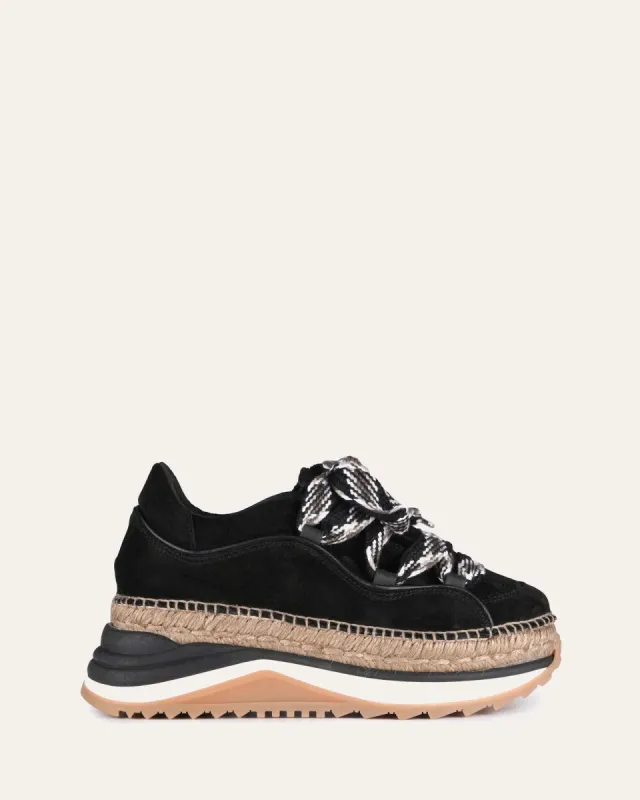ADELA SNEAKERS BLACK SUEDE sold by Jo Mercer