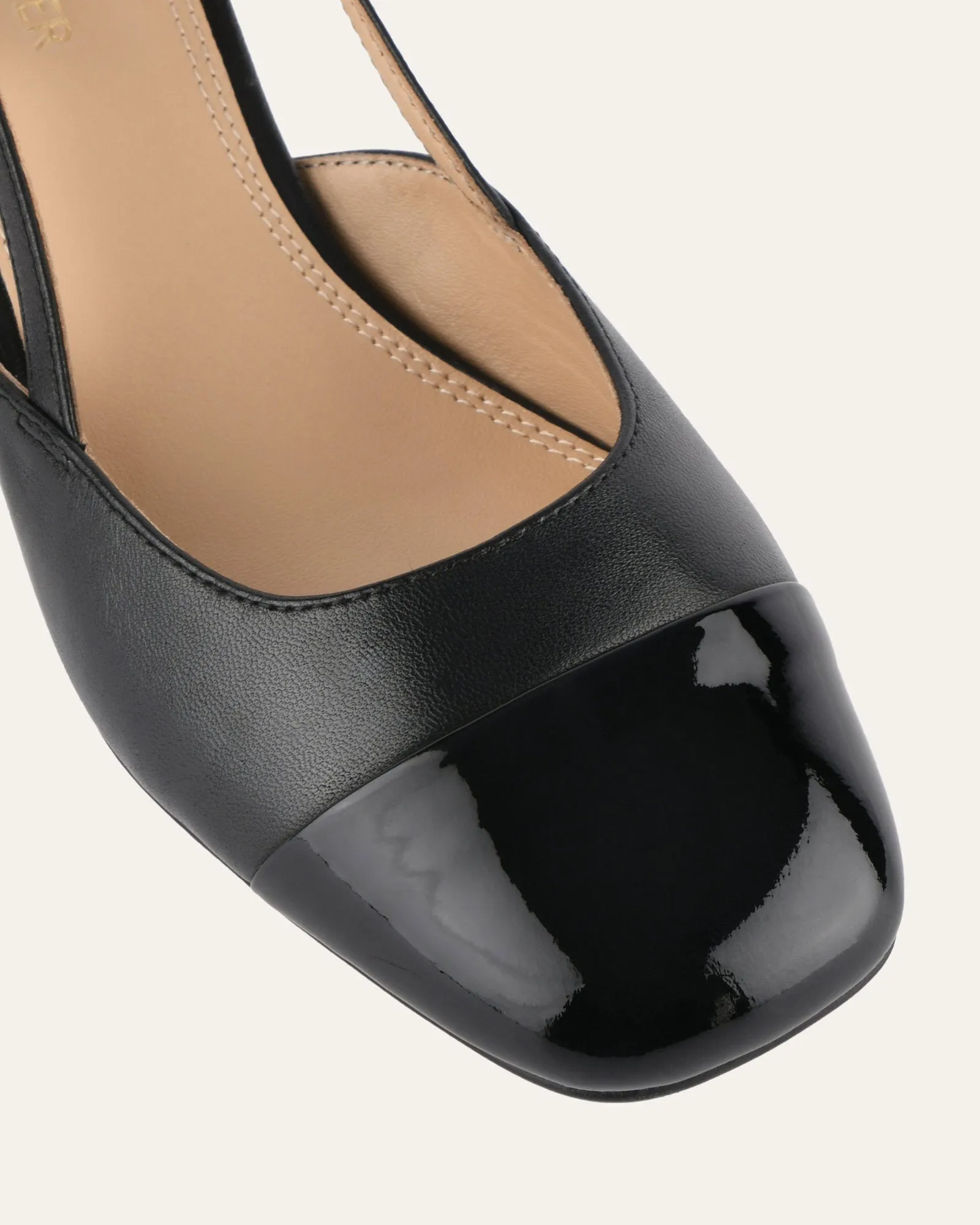 JACKIE LOW HEELS BLACK MULTI sold by Jo Mercer product image thumbnail 3