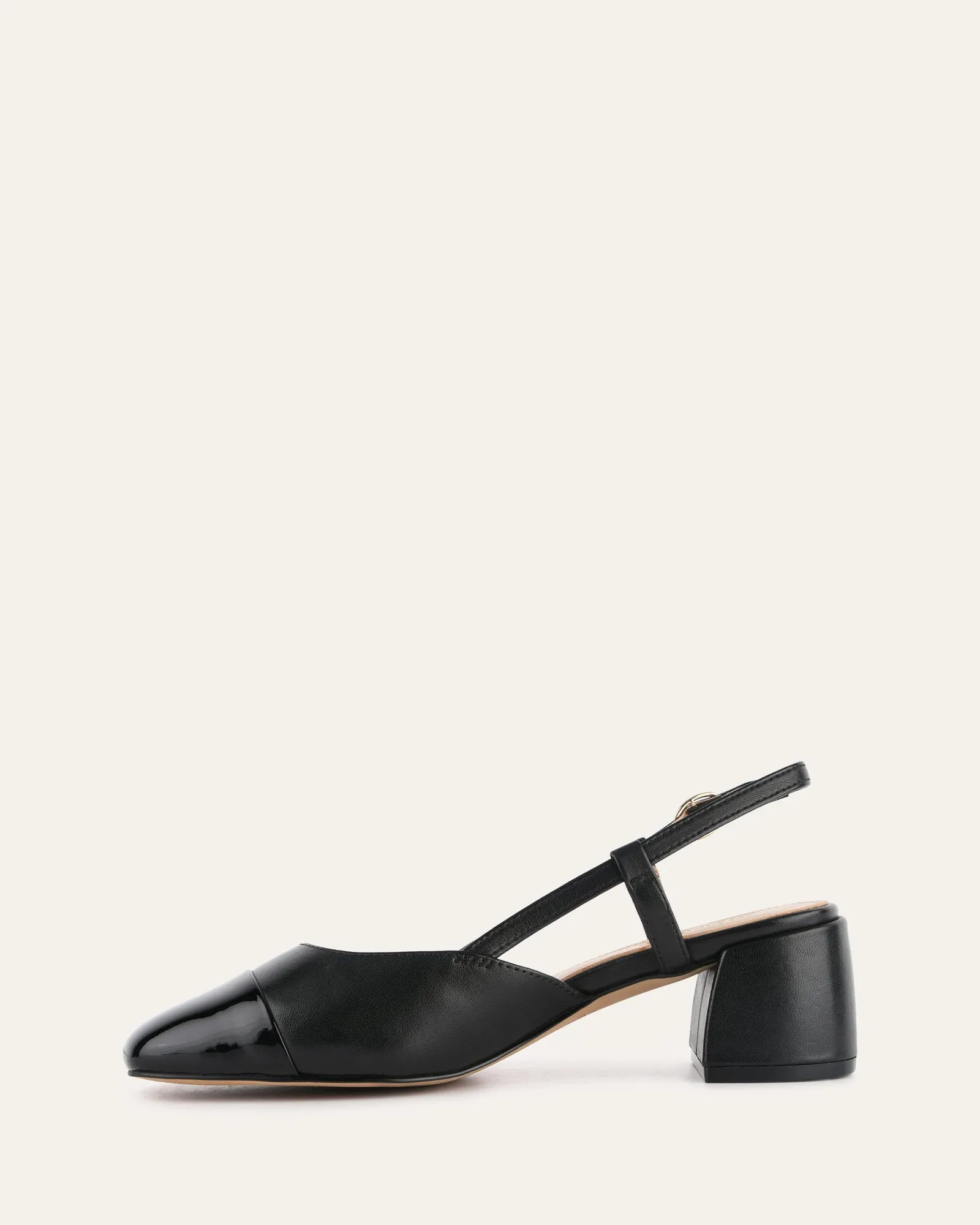 JACKIE LOW HEELS BLACK MULTI sold by Jo Mercer product image thumbnail 5