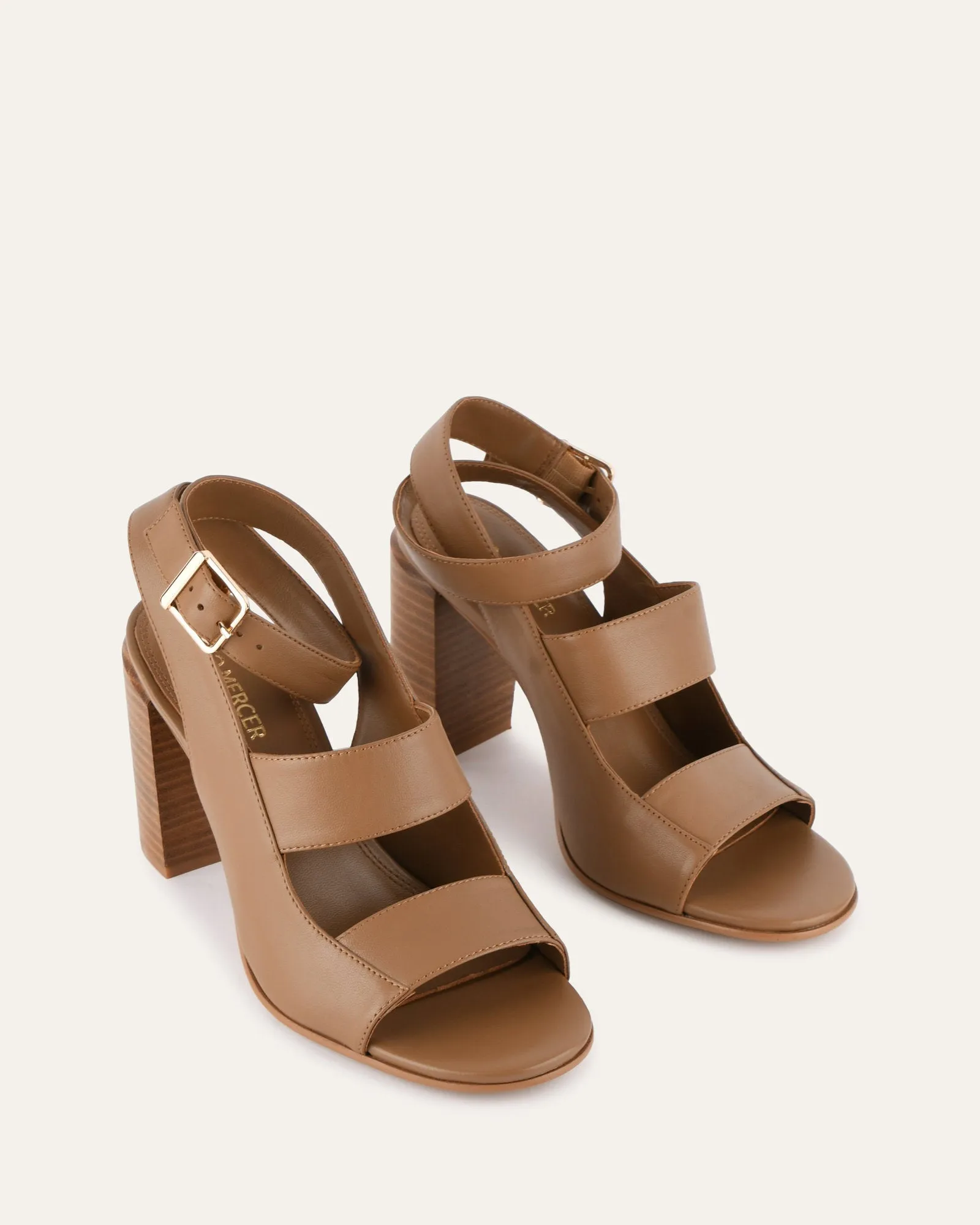 PENNY HIGH SANDALS TAN LEATHER sold by Jo Mercer product image thumbnail 2