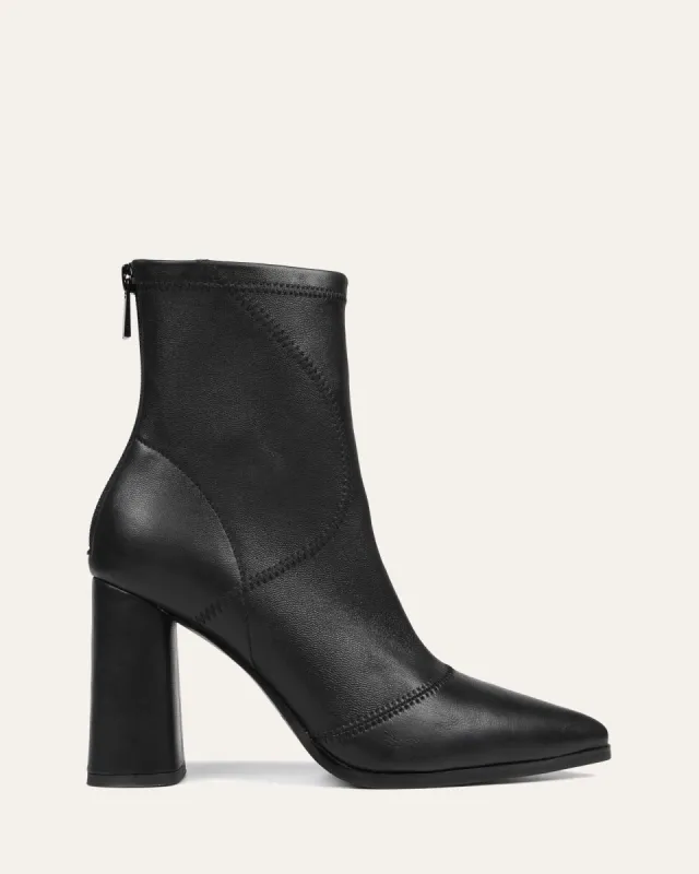 TEX HIGH ANKLE BOOTS BLACK LEATHER sold by Jo Mercer