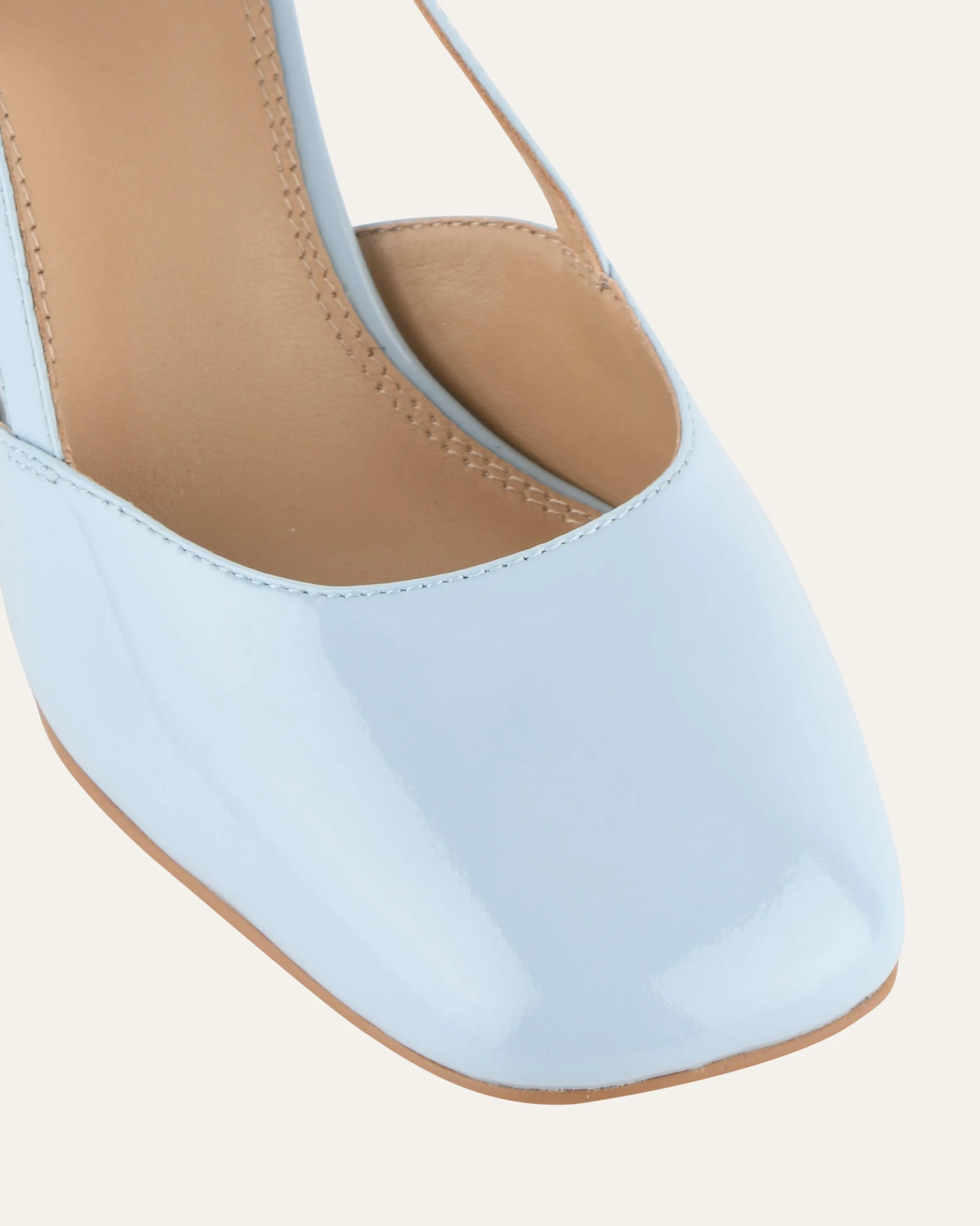 GLORIA HIGH HEELS SKY BLUE PATENT sold by Jo Mercer product image thumbnail 4