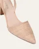 KYRA MID HEELS BEIGE RAFFIA sold by Jo Mercer