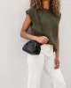 BAMBIE CROSS BODY BAG BLACK LEATHER sold by Jo Mercer