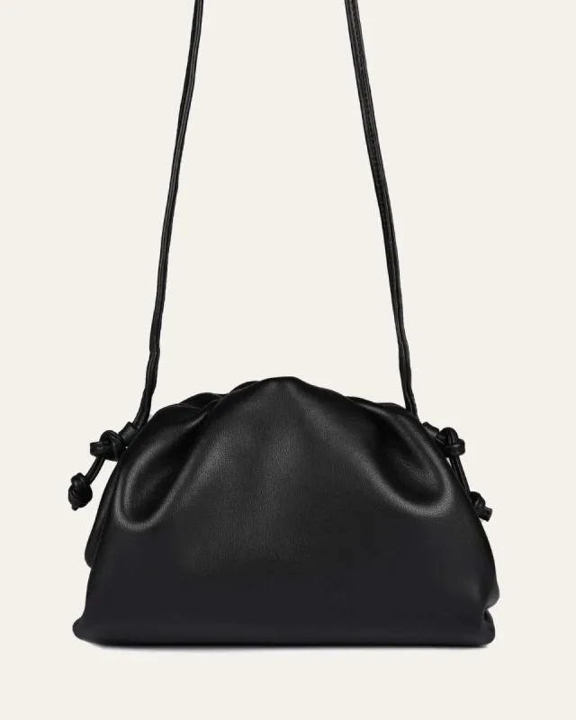 BAMBIE CROSS BODY BAG BLACK LEATHER sold by Jo Mercer